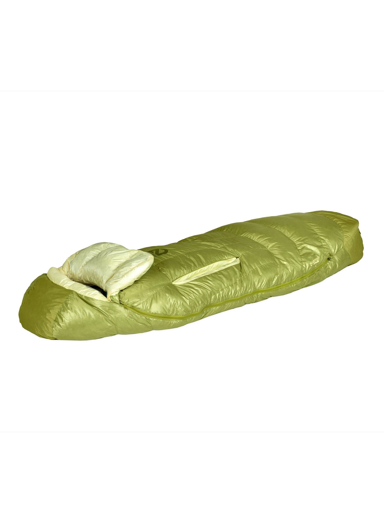 Ženska perjana vreća za spavanje Nemo Disco 15 Reg (168 cm) - birch bud