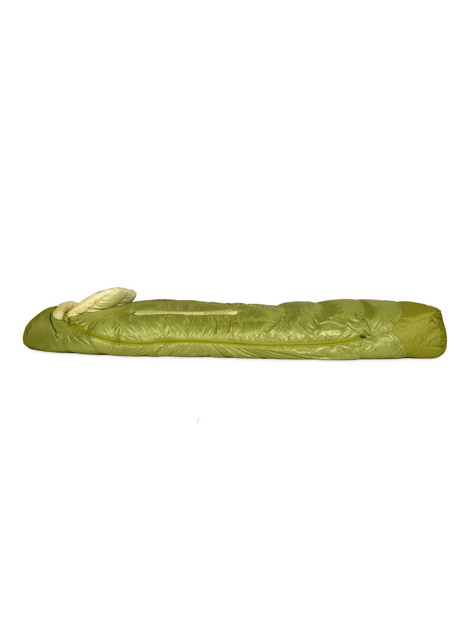 Ženska perjana vreća za spavanje Nemo Disco 15 Reg (168 cm) - birch bud