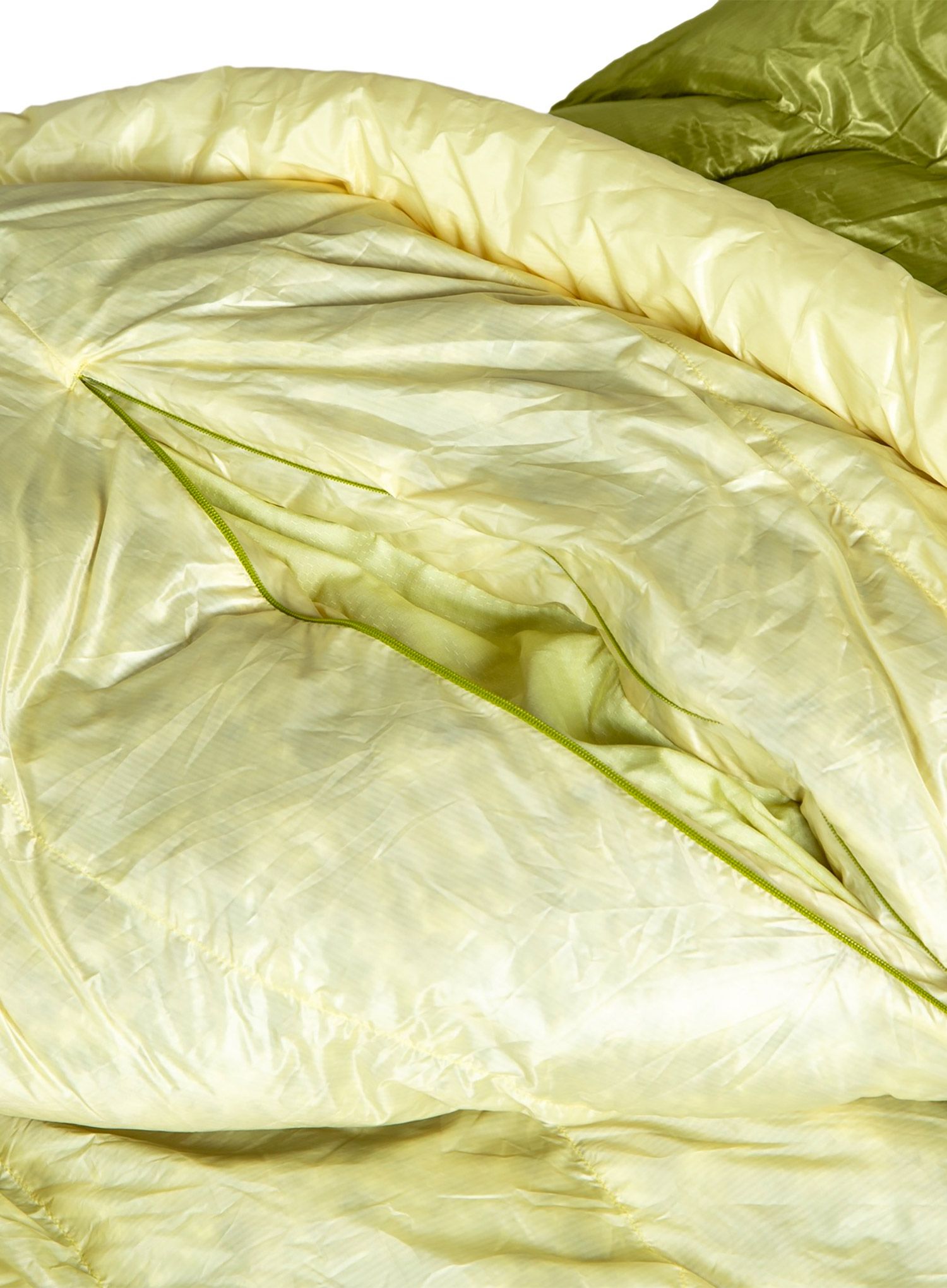 Ženska perjana vreća za spavanje Nemo Disco 15 Reg (168 cm) - birch bud