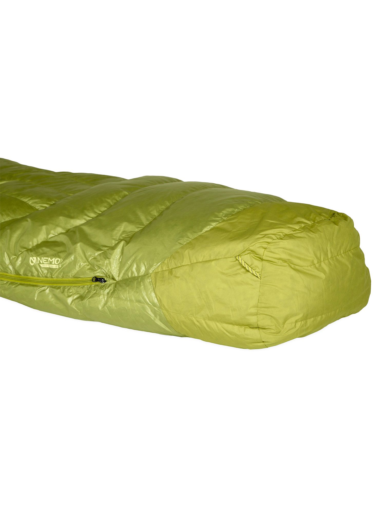 Ženska perjana vreća za spavanje Nemo Disco 15 Reg (168 cm) - birch bud