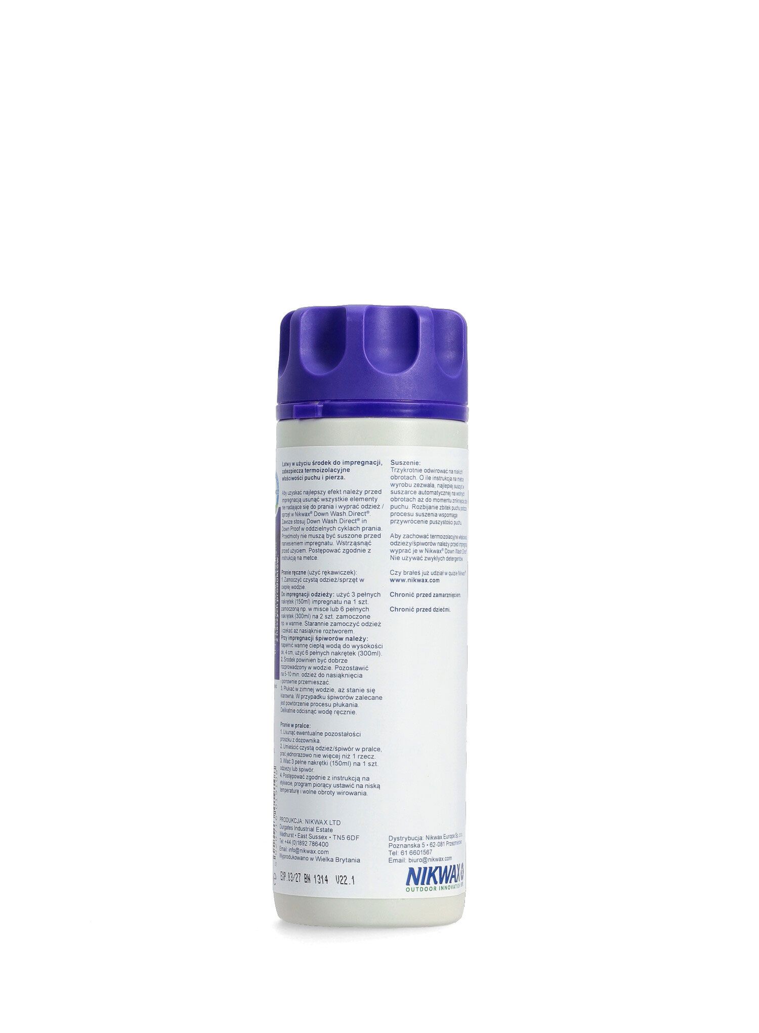 Set Nikwax Twin Pack Down Wash Direct 300 ml + Down Proof 300 ml