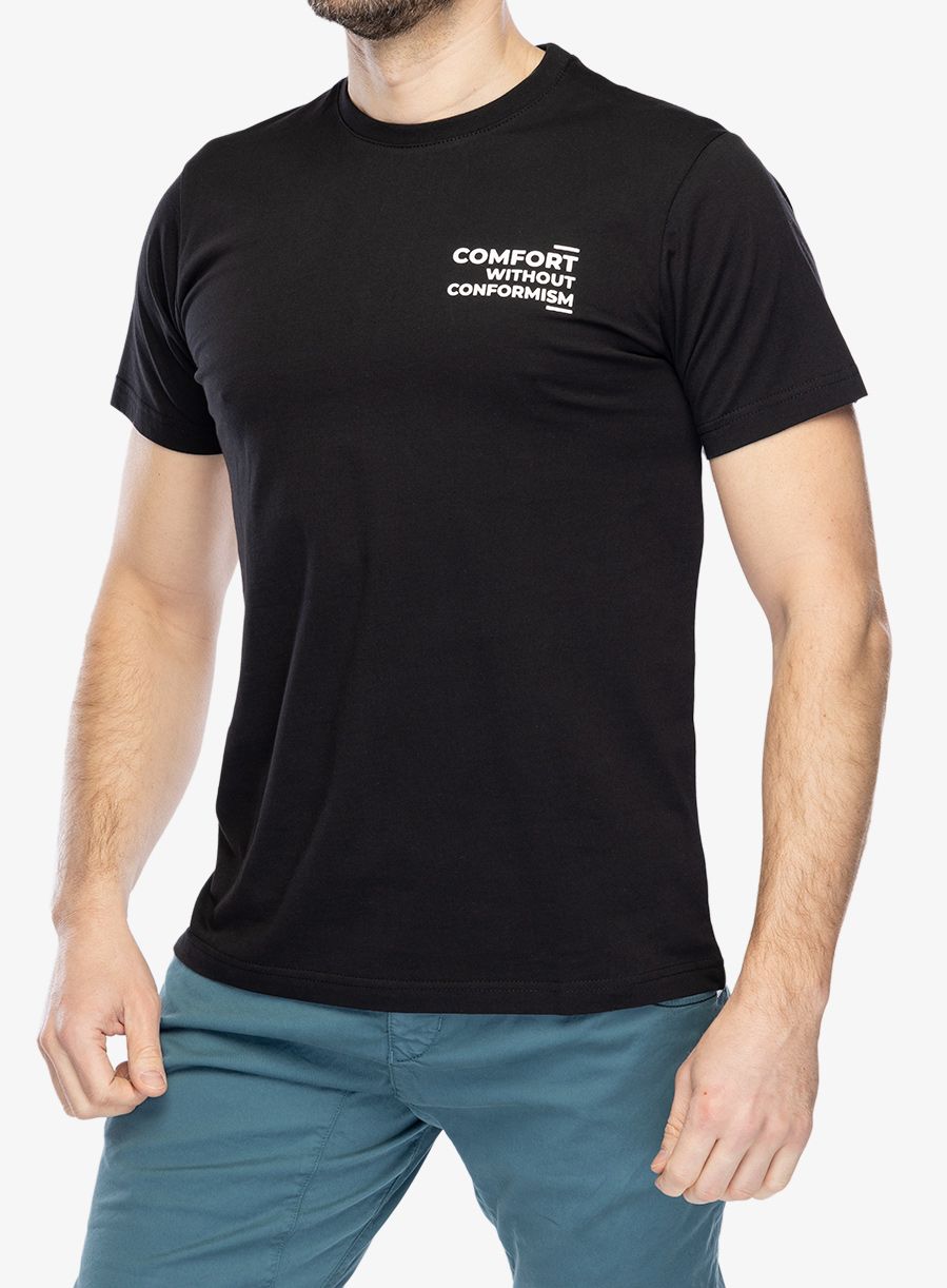 Penjačka majica Nograd Comfort - black/white
