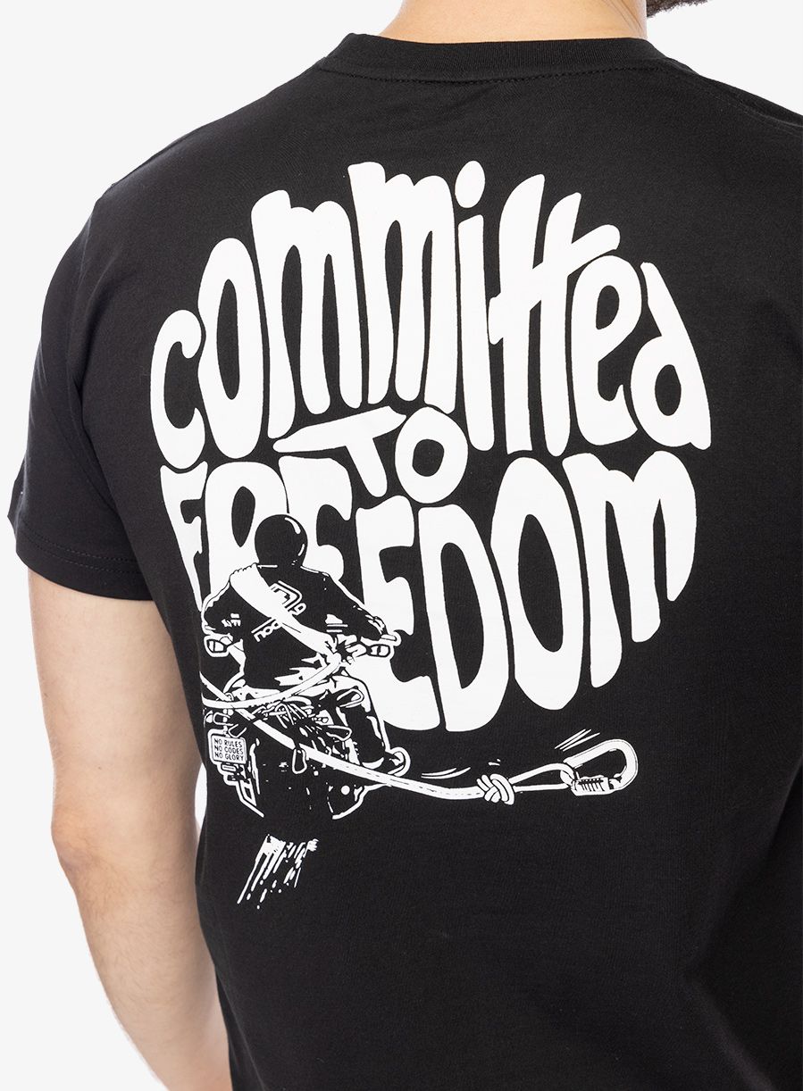 Penjačka majica Nograd Commited To Freedom - black