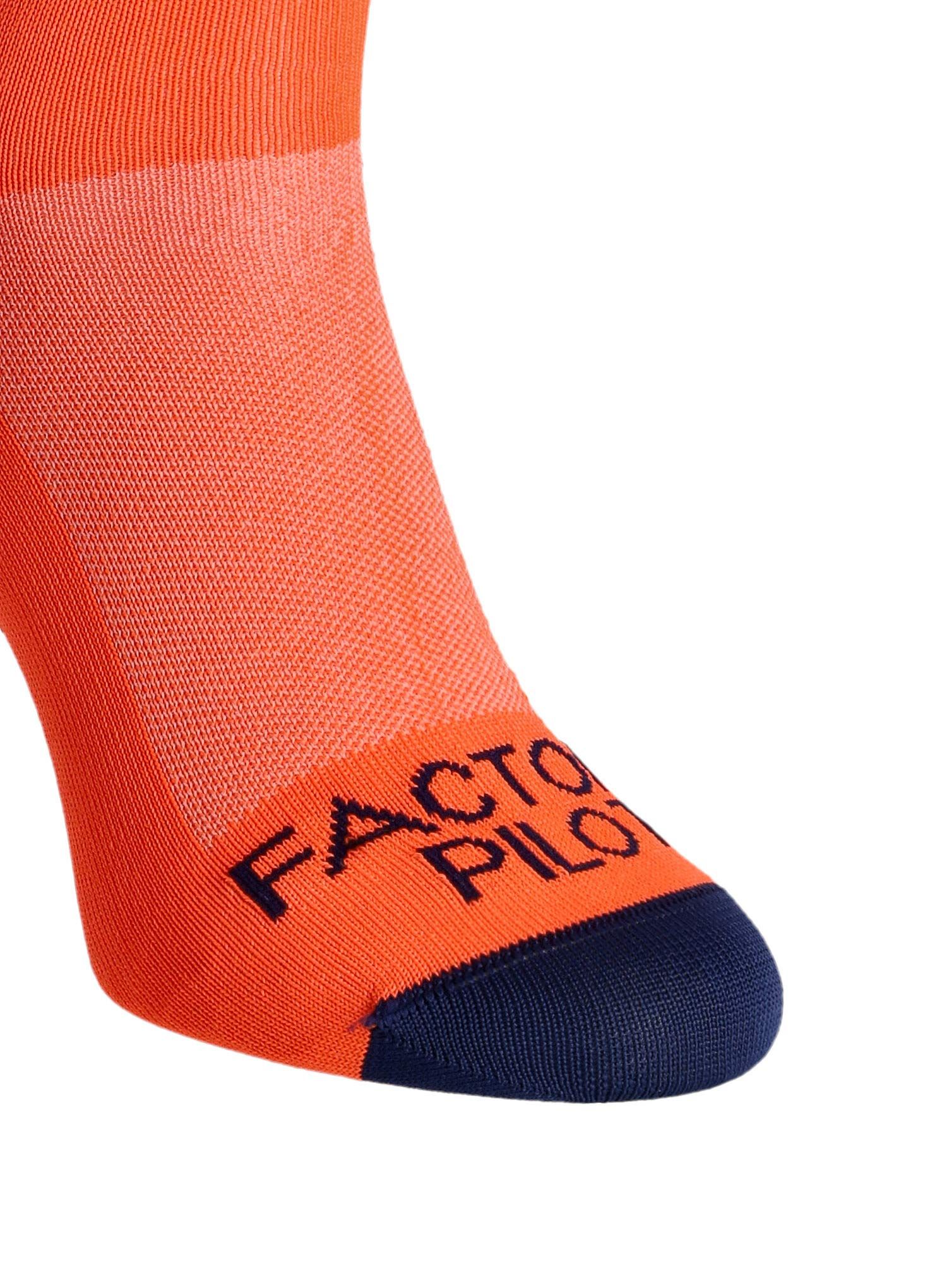 Biciklističke čarape Oakley Factory Pilot Mtb Socks - neon orange