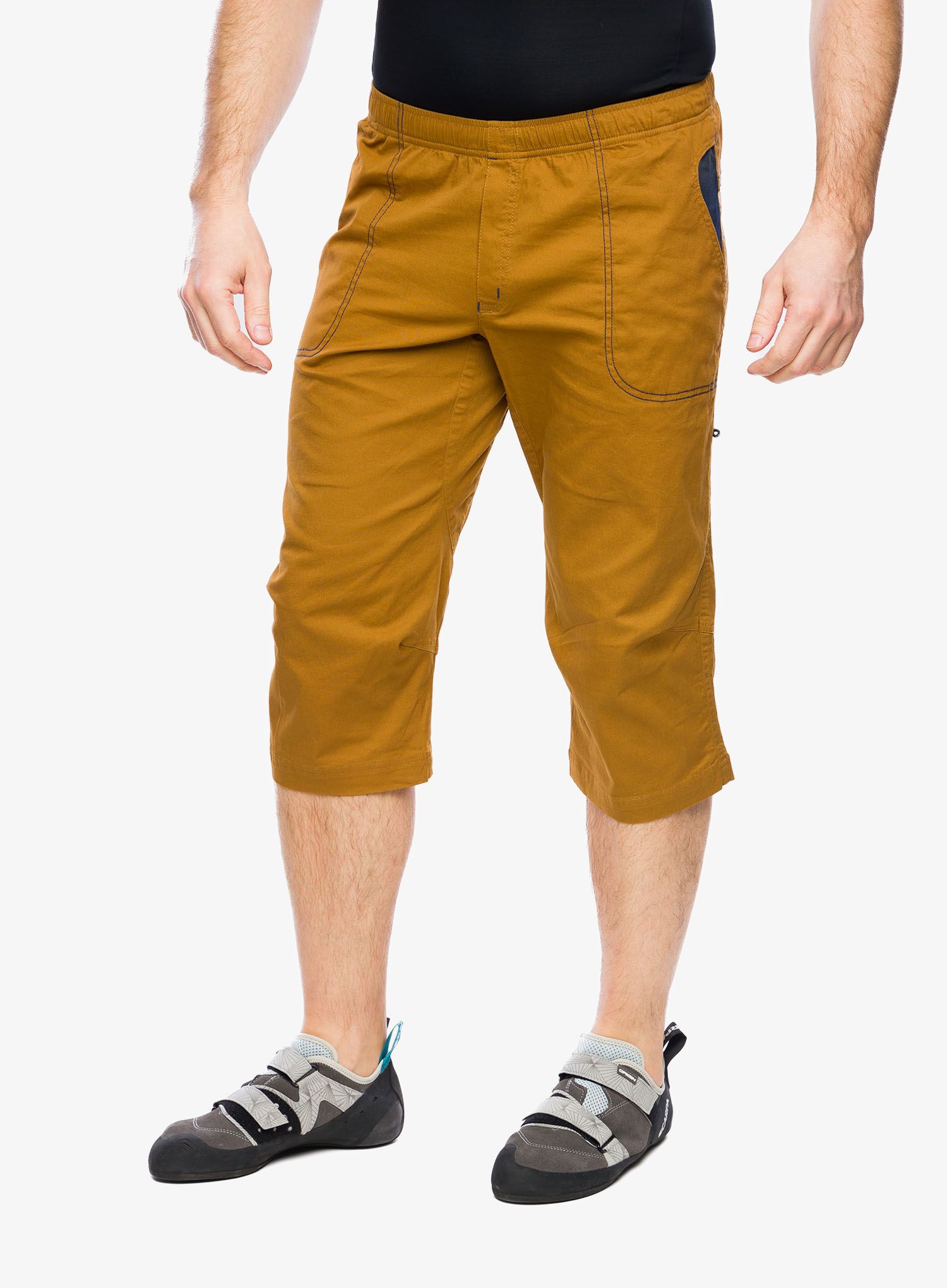 Penjačke kratke hlače Ocun Jaws 3/4 - brown bronze