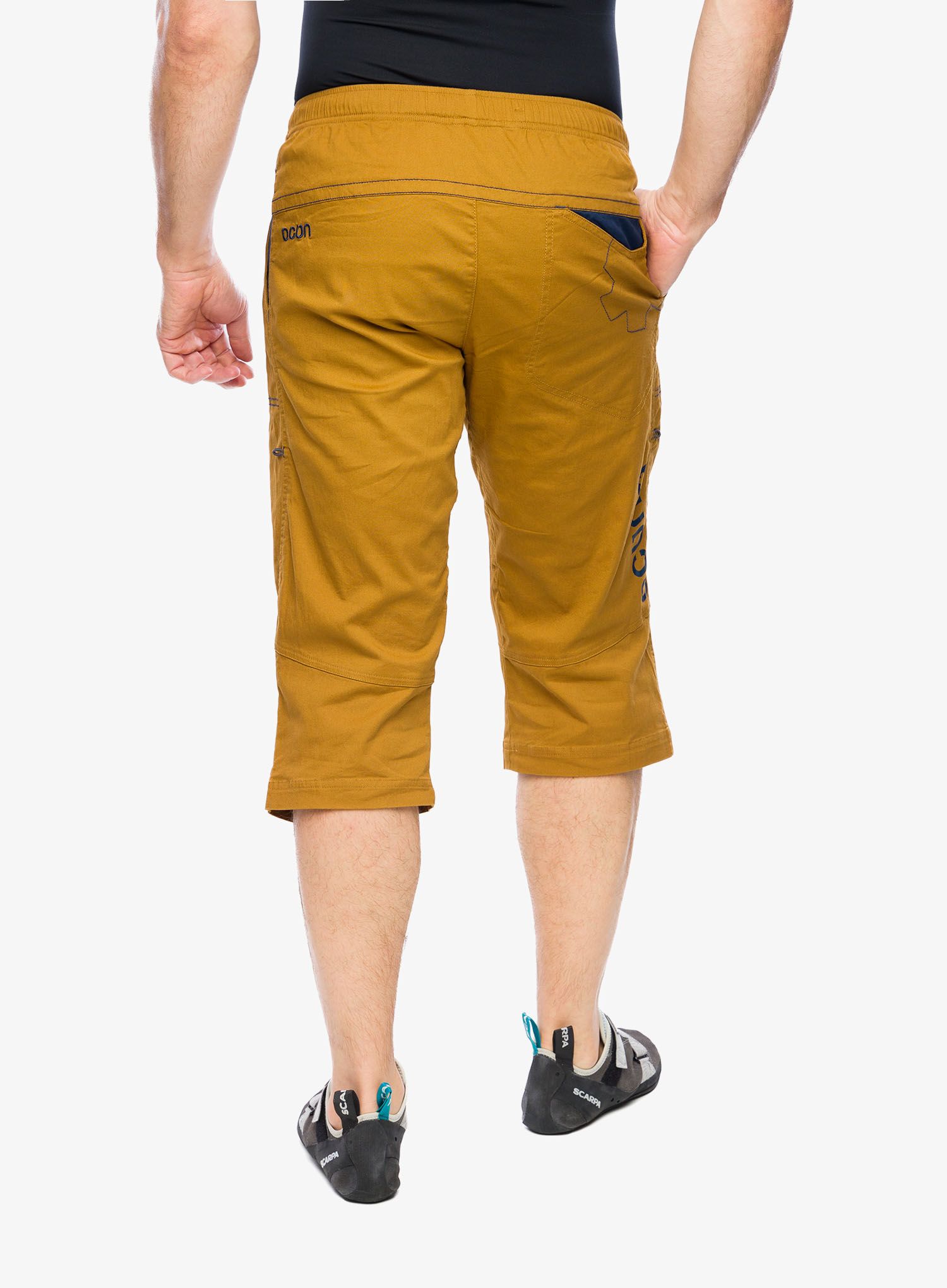 Penjačke kratke hlače Ocun Jaws 3/4 - brown bronze