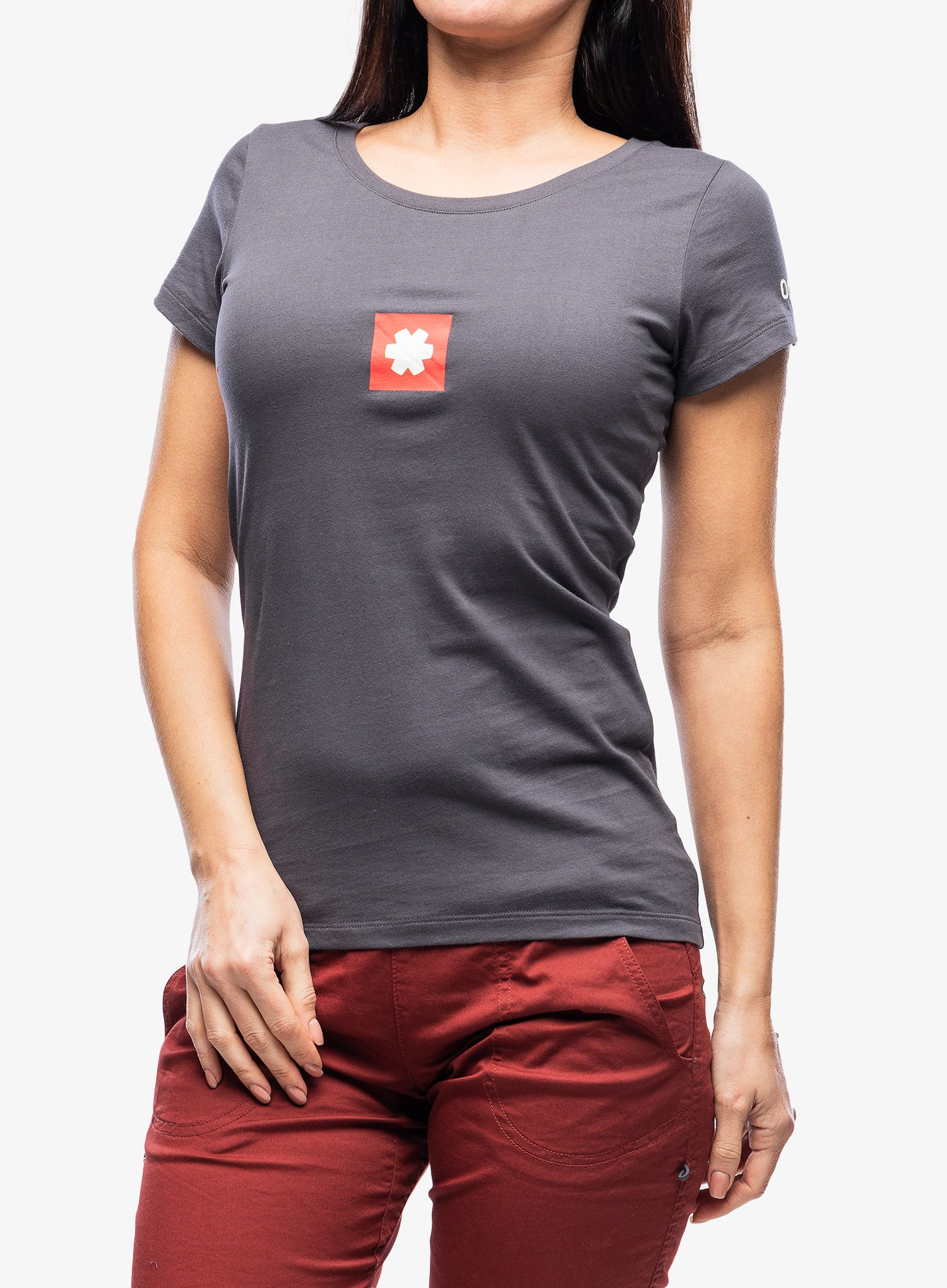 Ženska penjačka majica Ocun Logo Tee - periscope