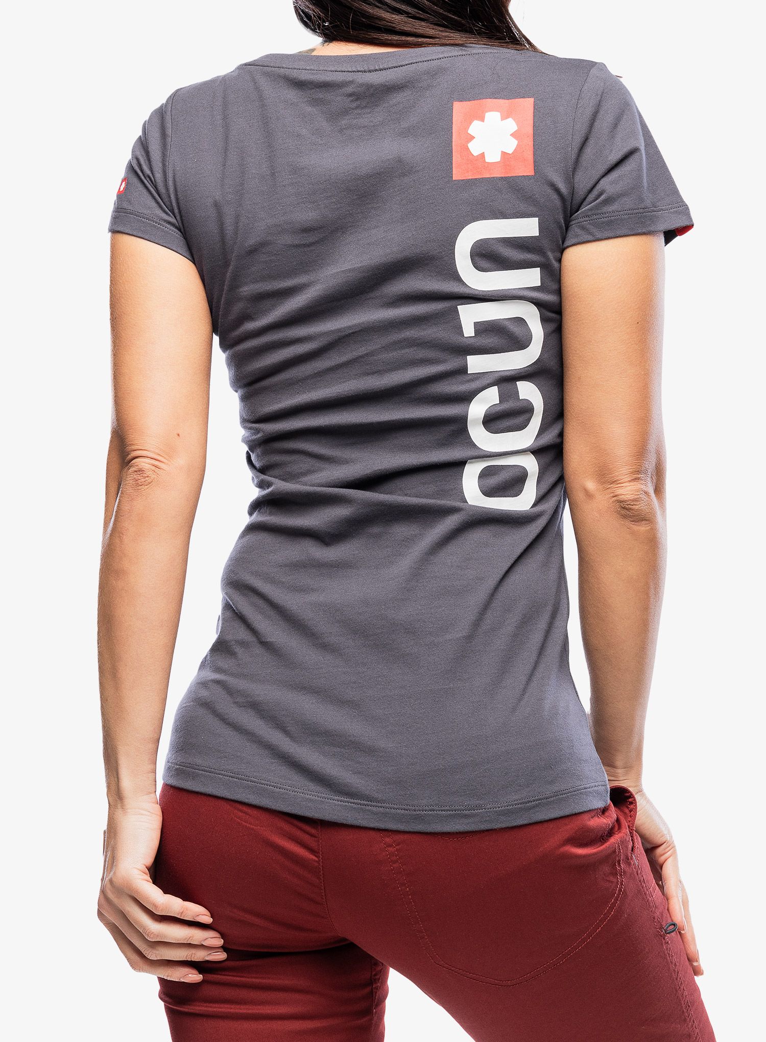 Ženska penjačka majica Ocun Logo Tee - periscope