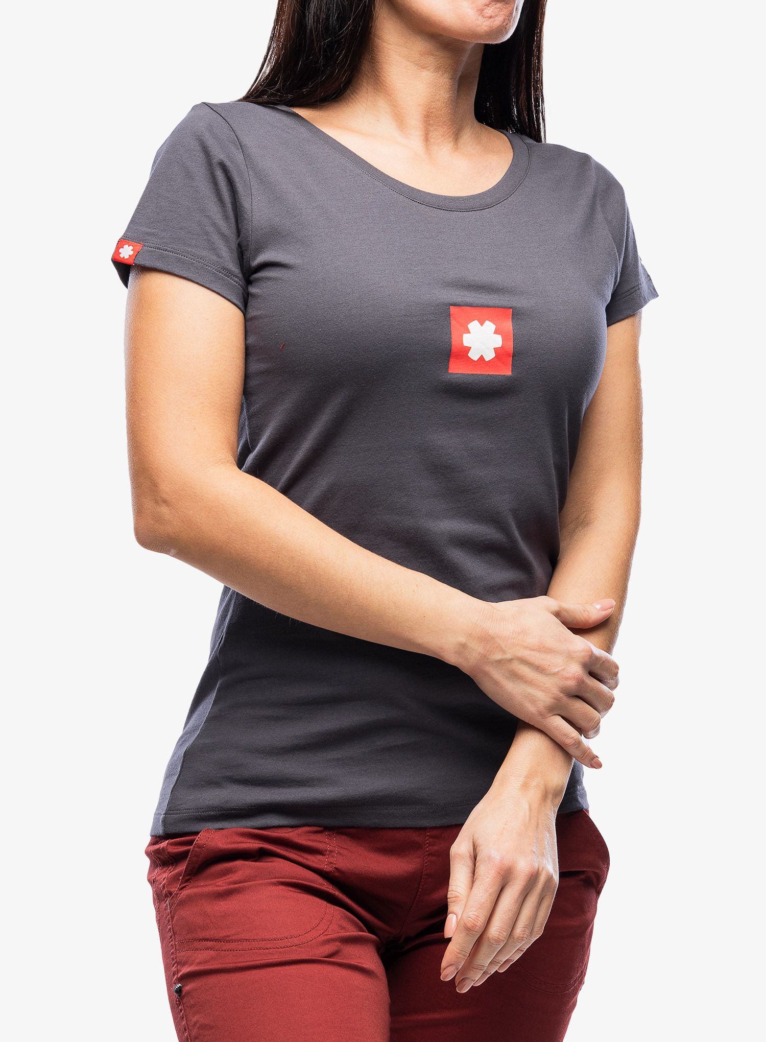 Ženska penjačka majica Ocun Logo Tee - periscope