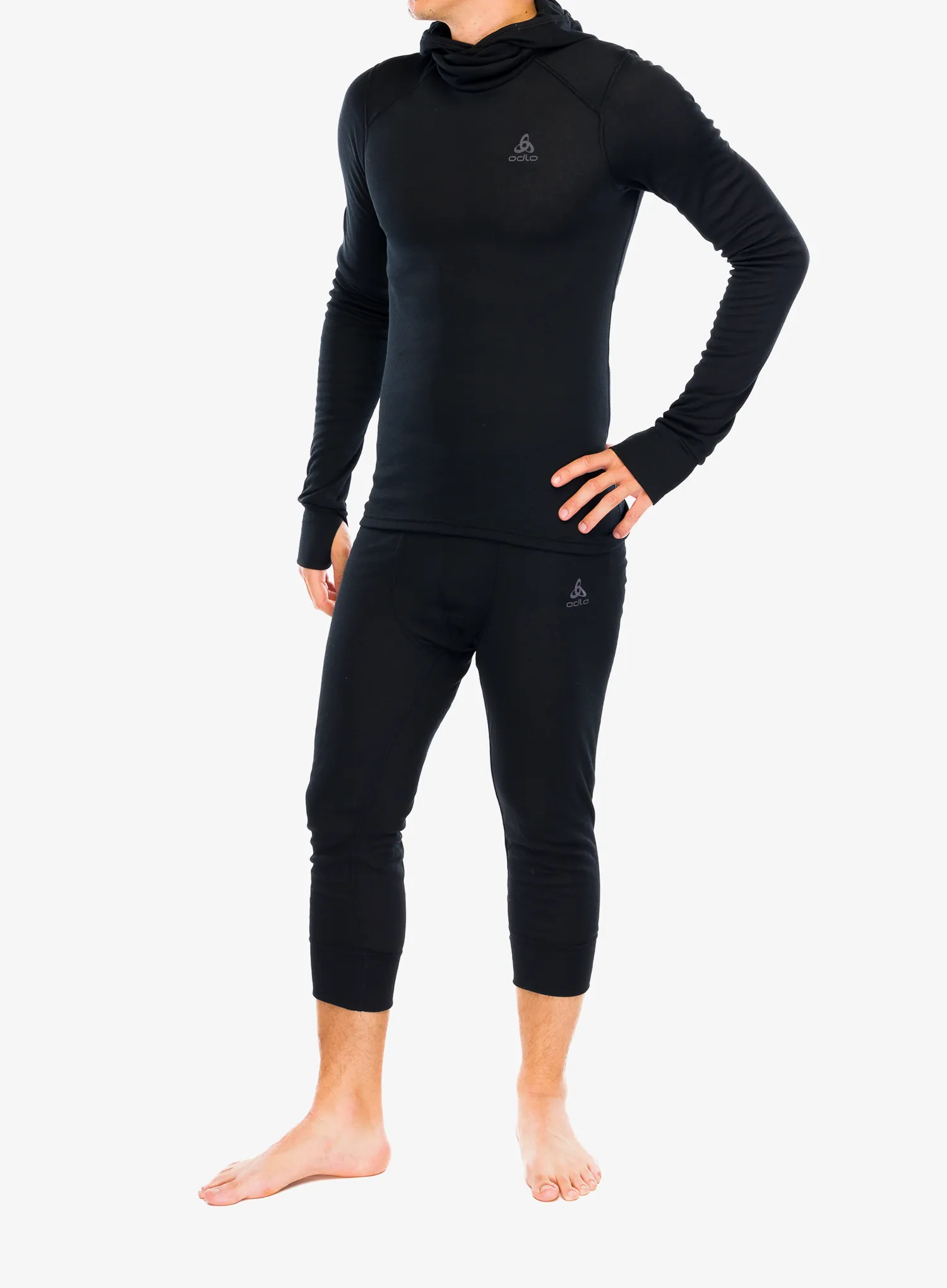 Termo tajice Odlo Active Warm BL Bottom 3/4 - black