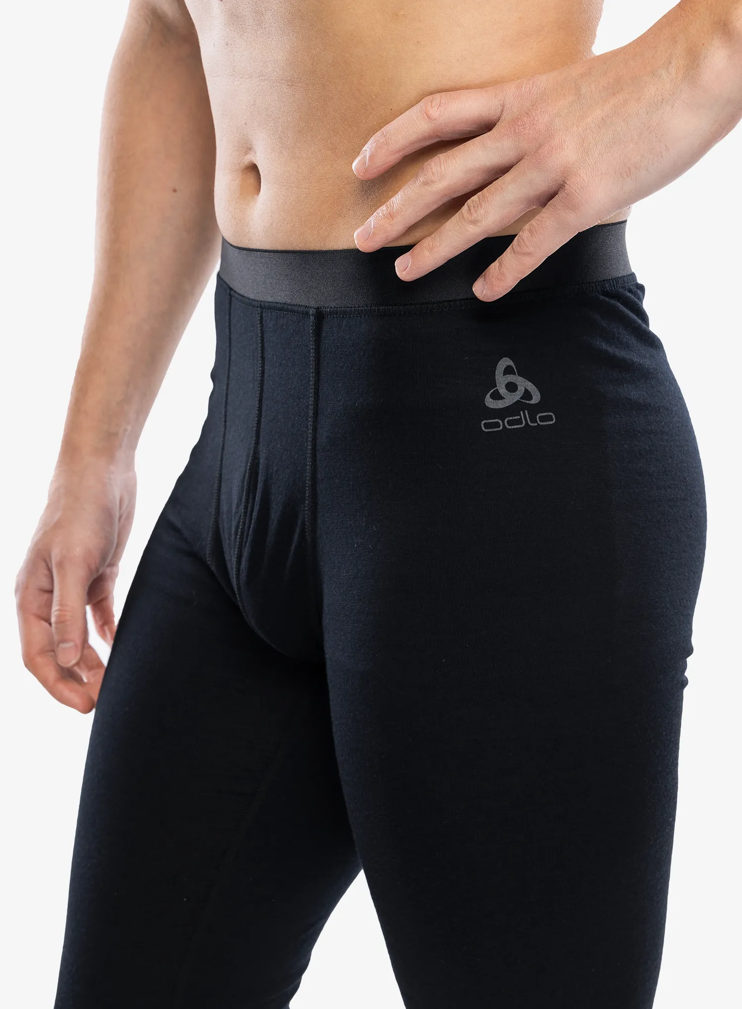 Termo tajice Odlo Merino 200 BL Bottom Long - black