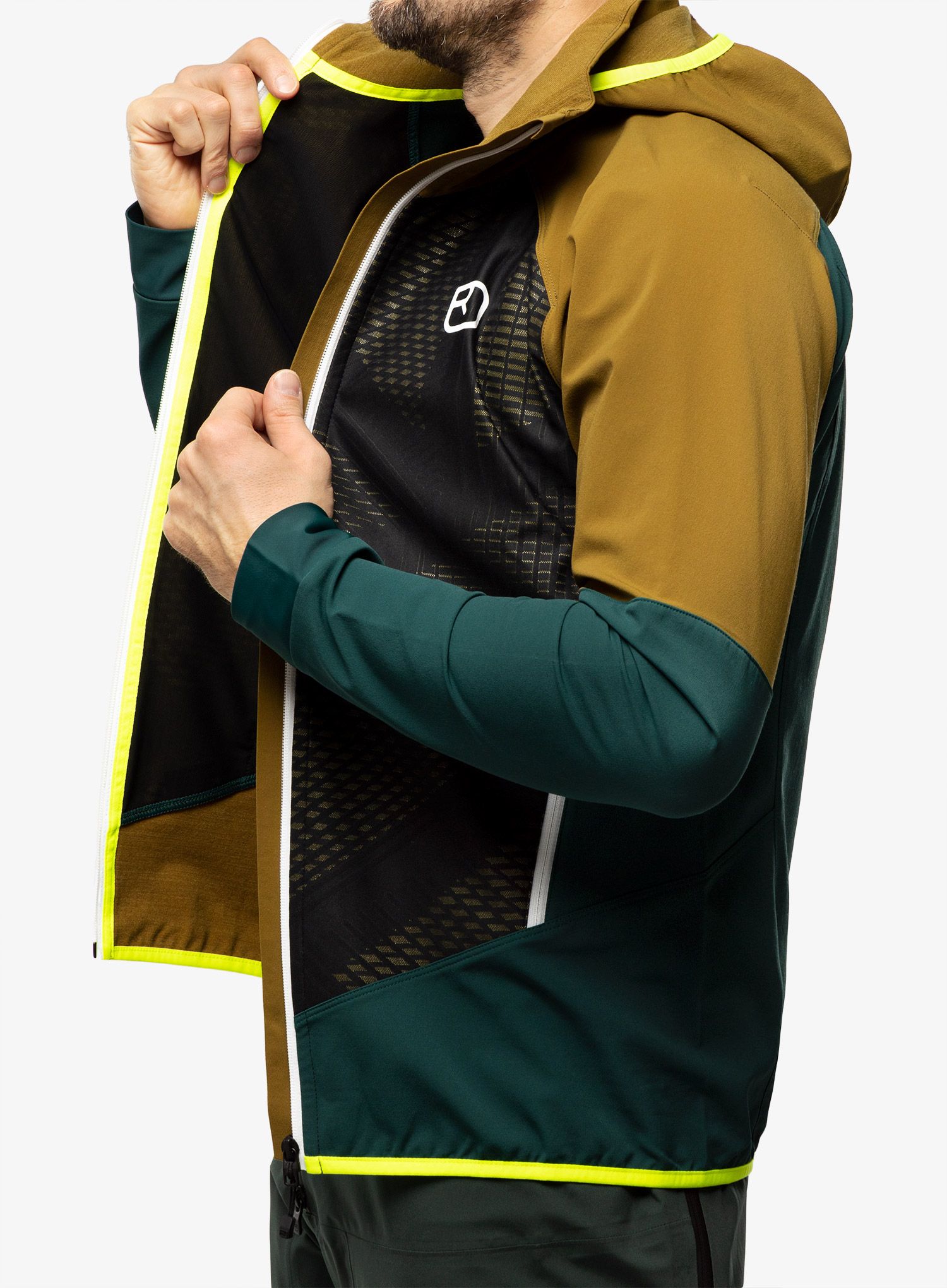 Jakna za turno skijanje Ortovox Col Becchei Jacket - dark pacific