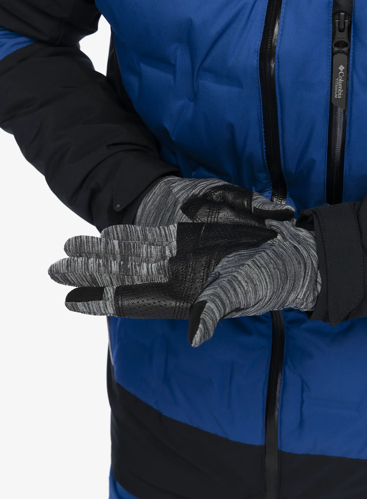 Skijaške rukavice Ortovox Freeride 3 Finger Glove Pro - black raven