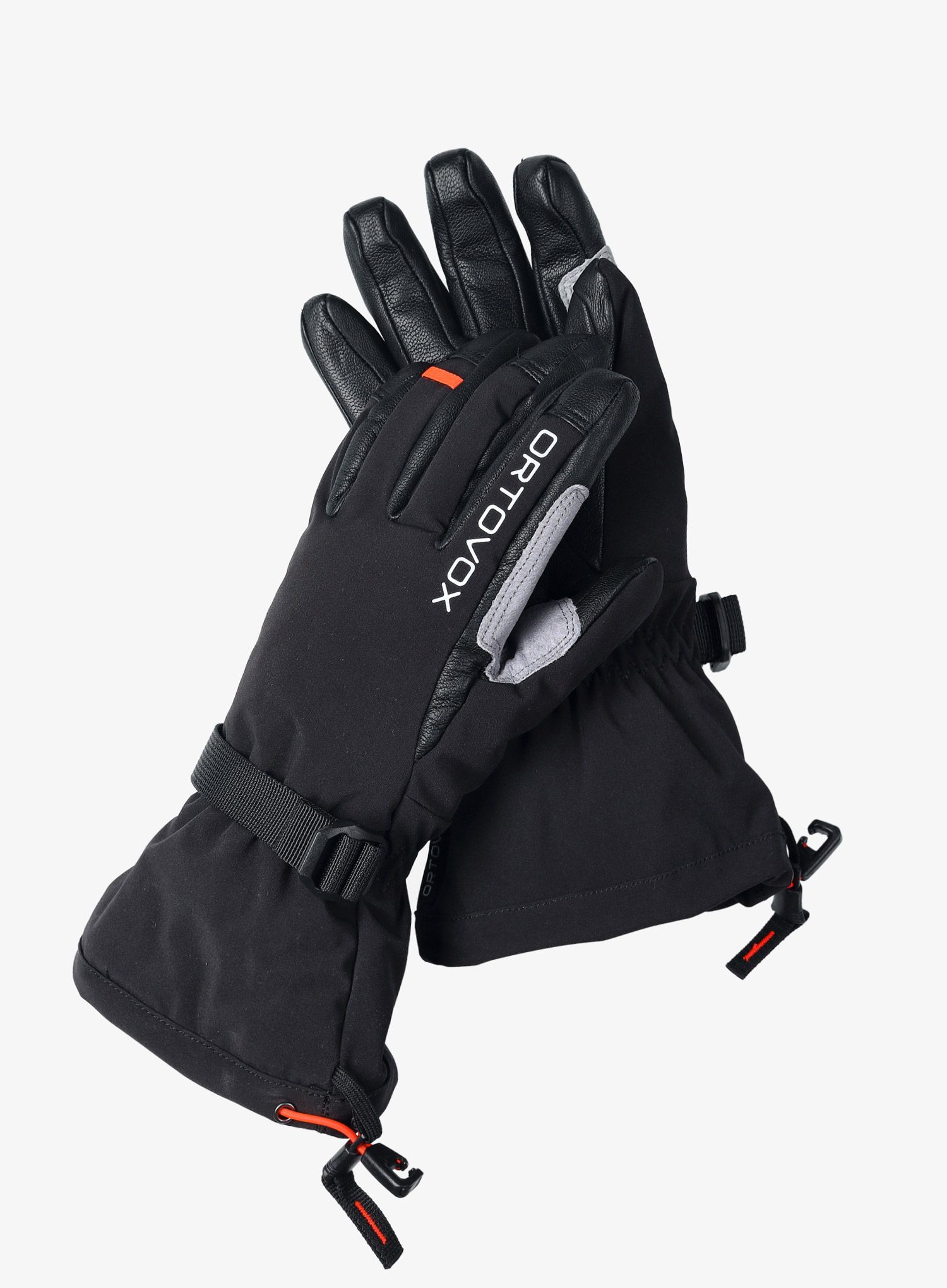 Ženske skijaške rukavice Ortovox Merino Mountain Glove - black raven