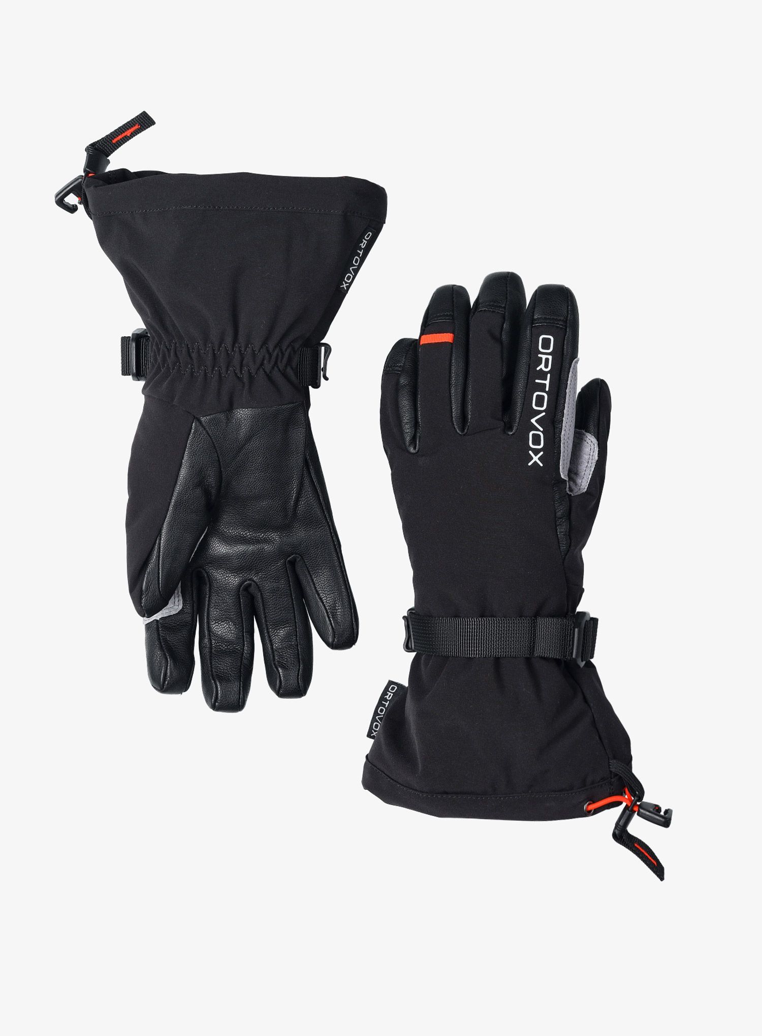 Ženske skijaške rukavice Ortovox Merino Mountain Glove - black raven