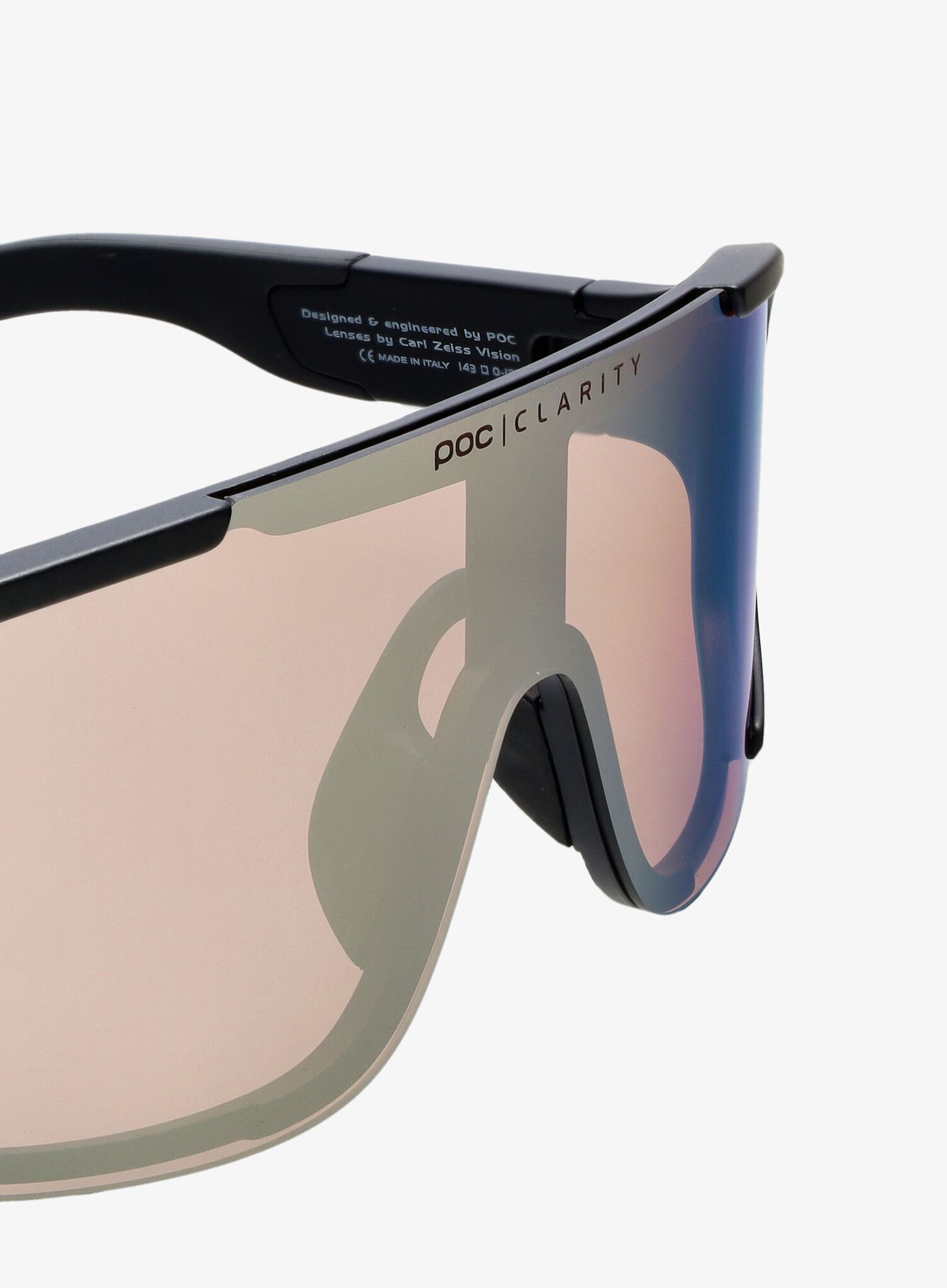 Biciklističke naočale POC Aspire - black/clarity trail/silver