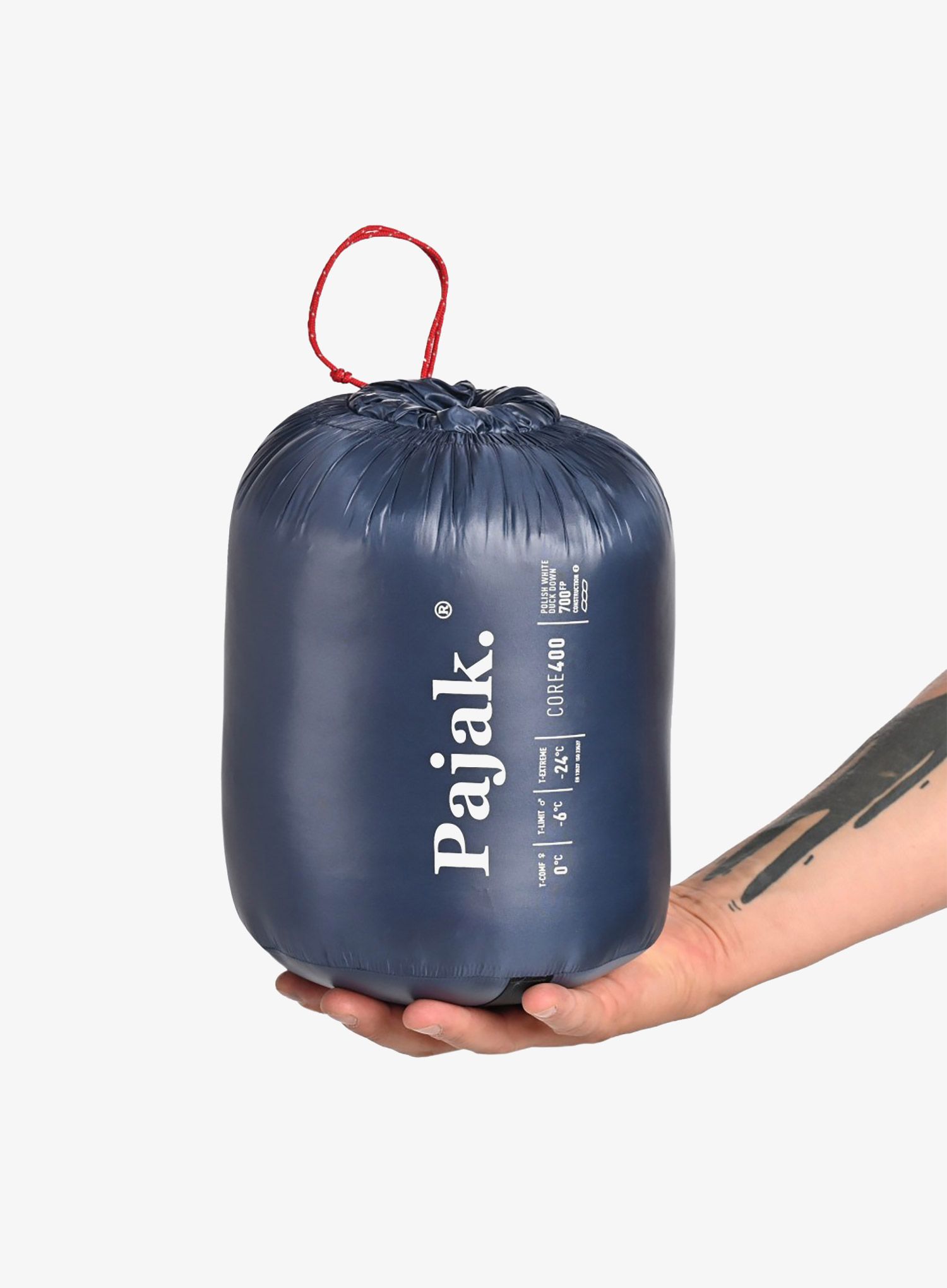 Perjana vreća za spavanje Pajak Core 400 (165 cm) - navy