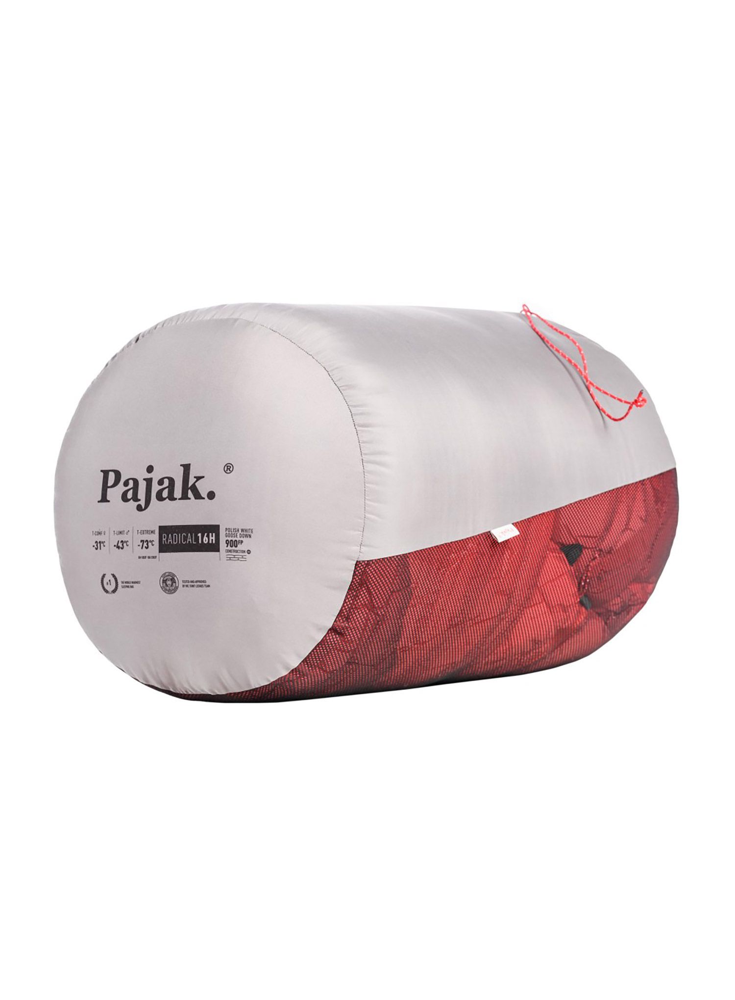 Perjana vreća za spavanje Pajak Radical 16H (205 cm) - red