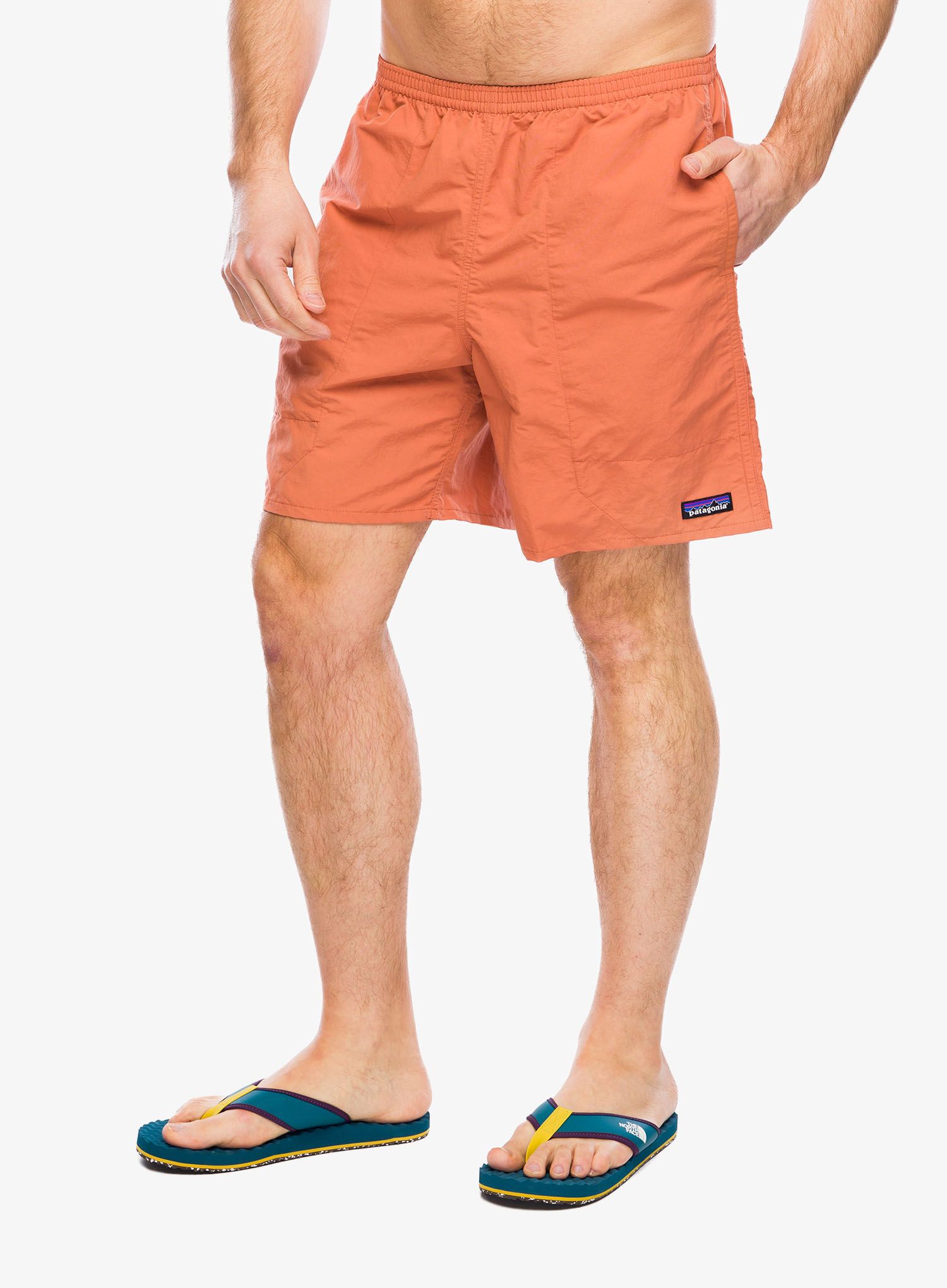 Kratke hlače Patagonia Baggies Longs 7 - sienna clay