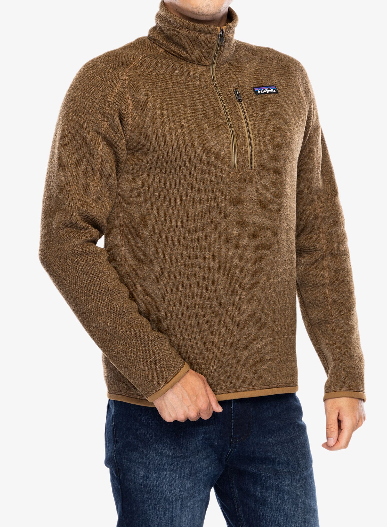 Jakna od flisa Patagonia Better Sweater 1/4 Zip - coriander brown