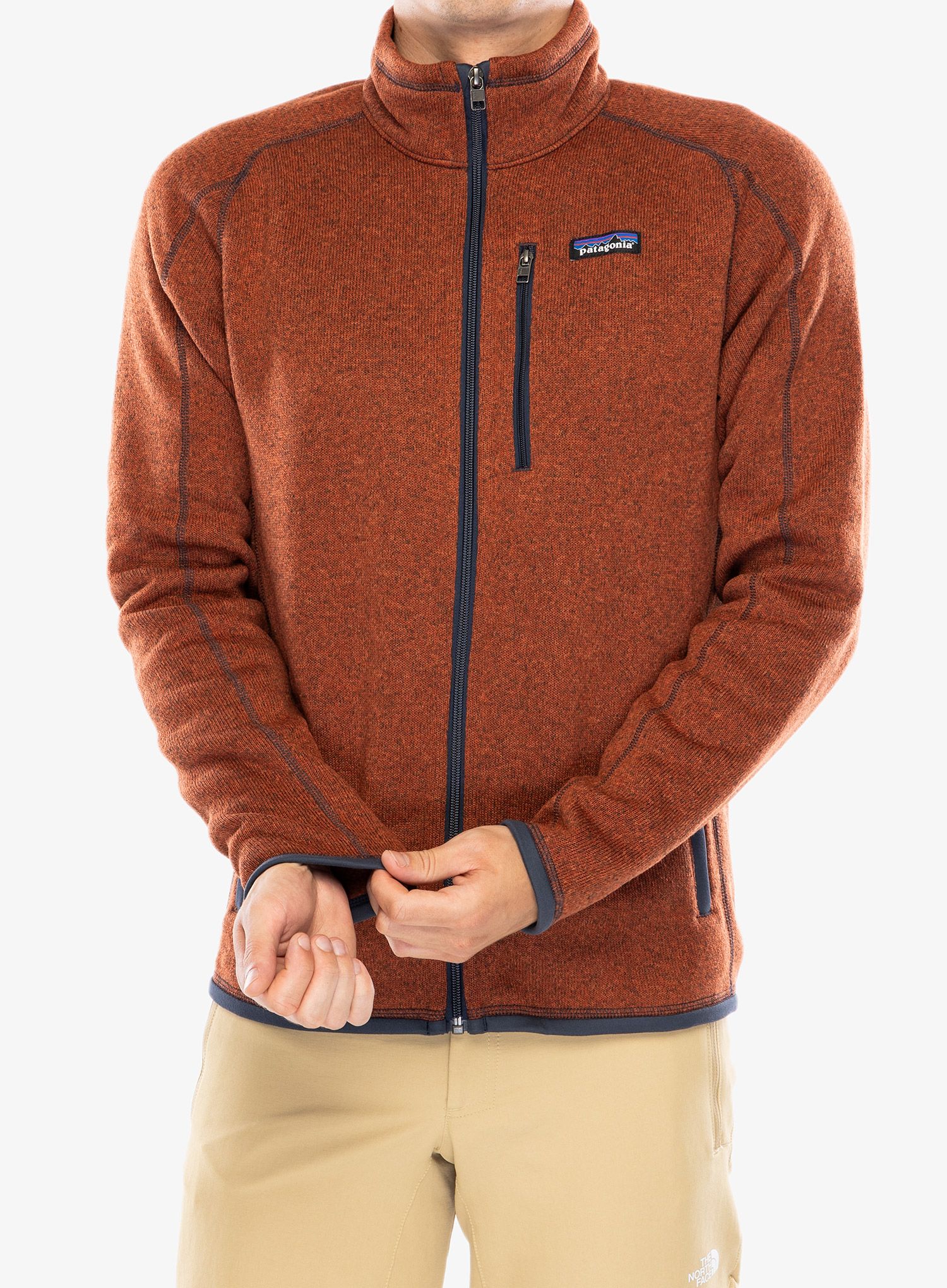 Jakna od flisa Patagonia Better Sweater Jacket - burnished red