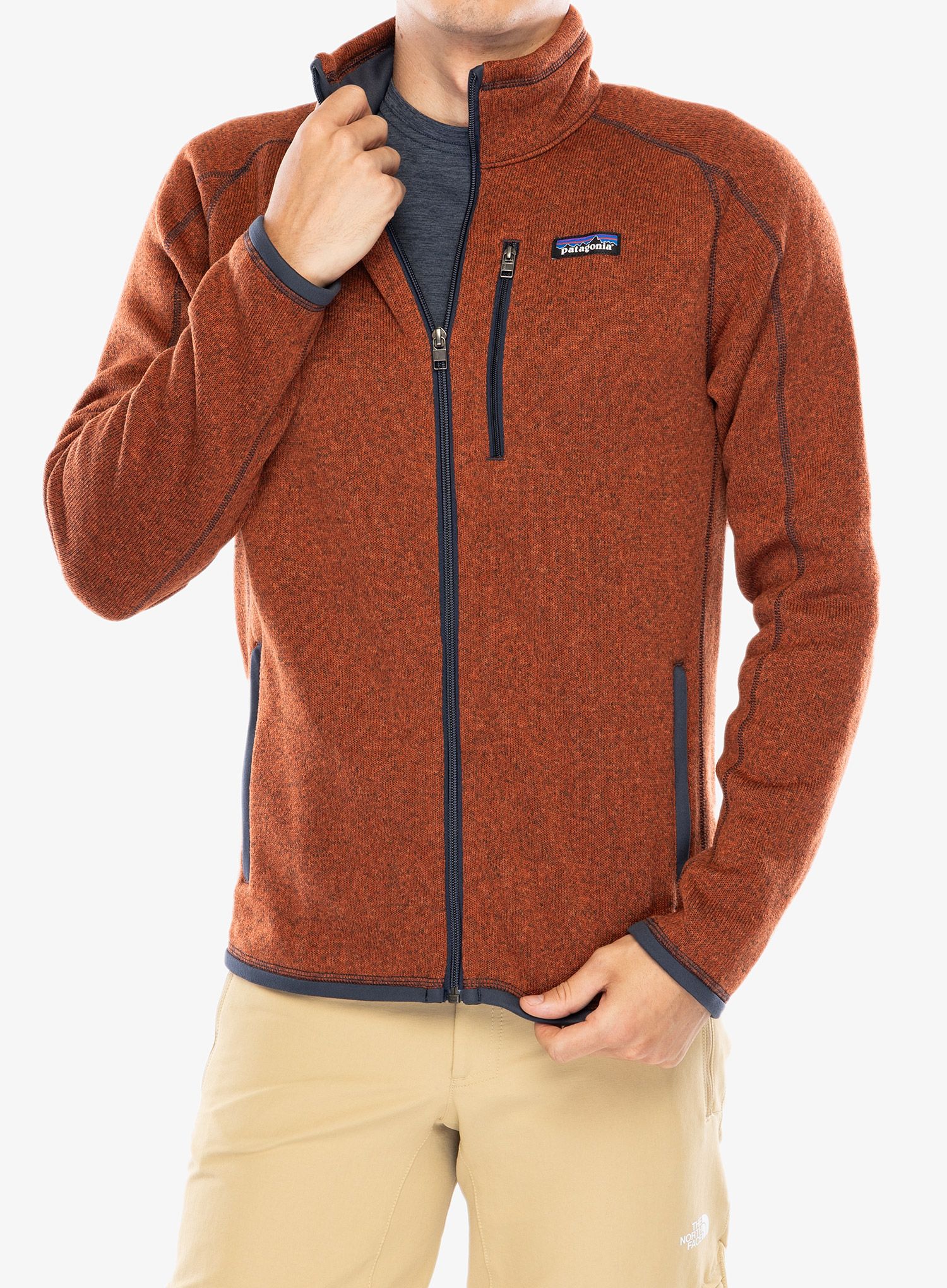 Jakna od flisa Patagonia Better Sweater Jacket - burnished red