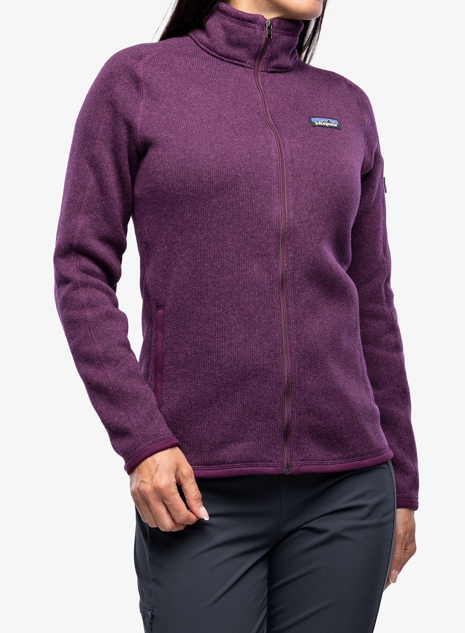 Ženska jakna od flisa Patagonia Better Sweater Jacket - night plum