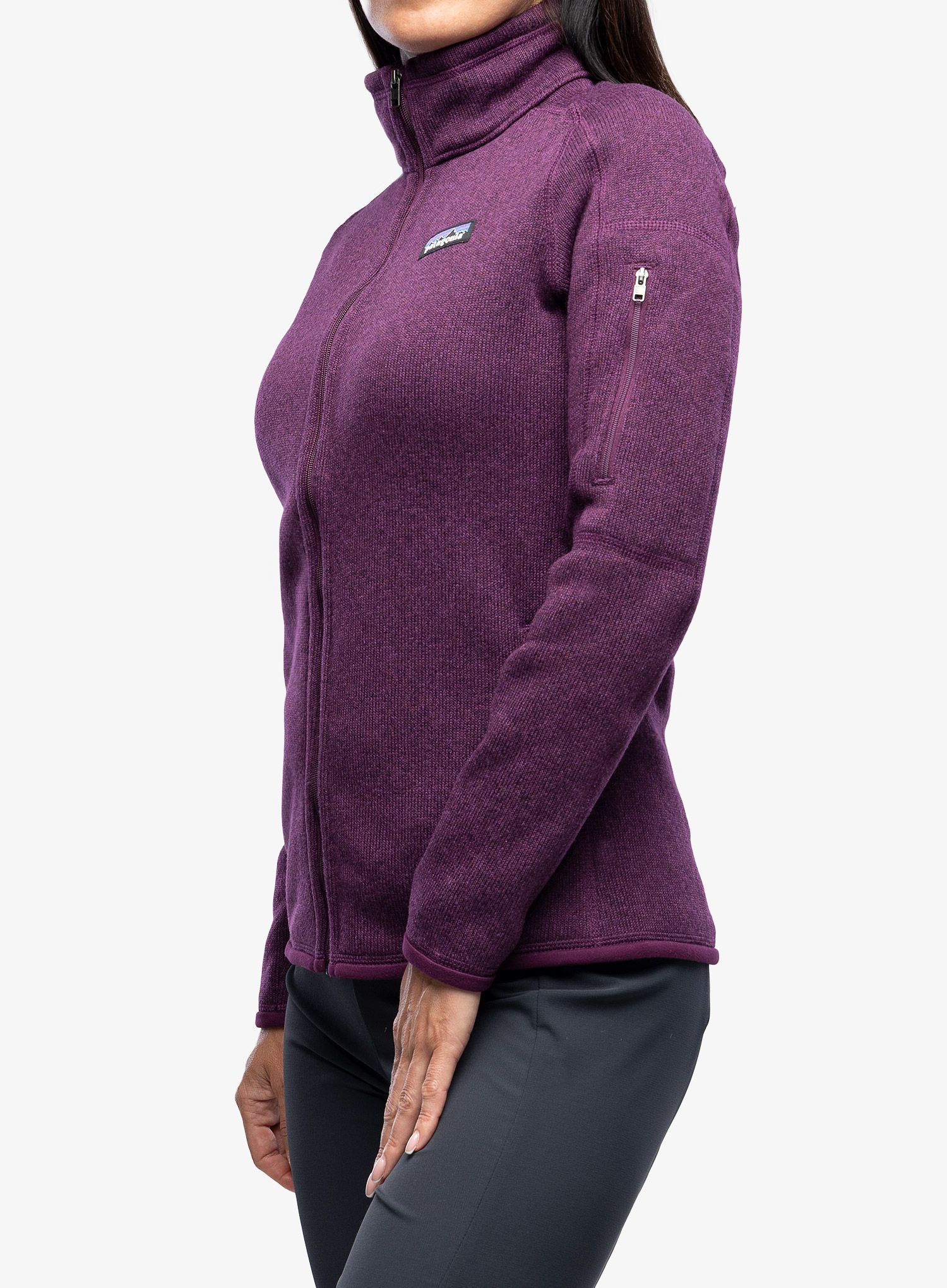 Ženska jakna od flisa Patagonia Better Sweater Jacket - night plum