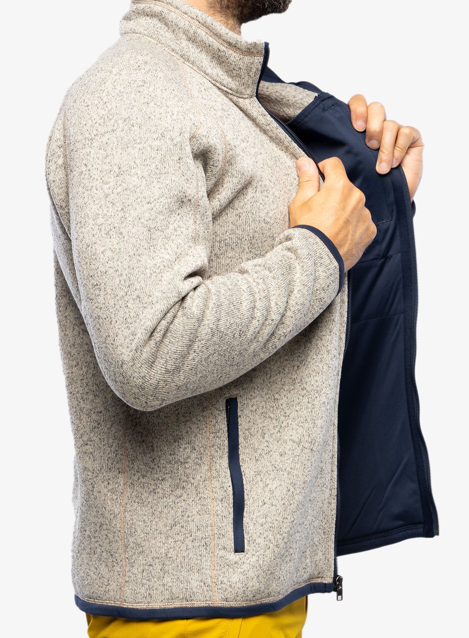 Jakna od flisa Patagonia Better Sweater Jacket - oar tan