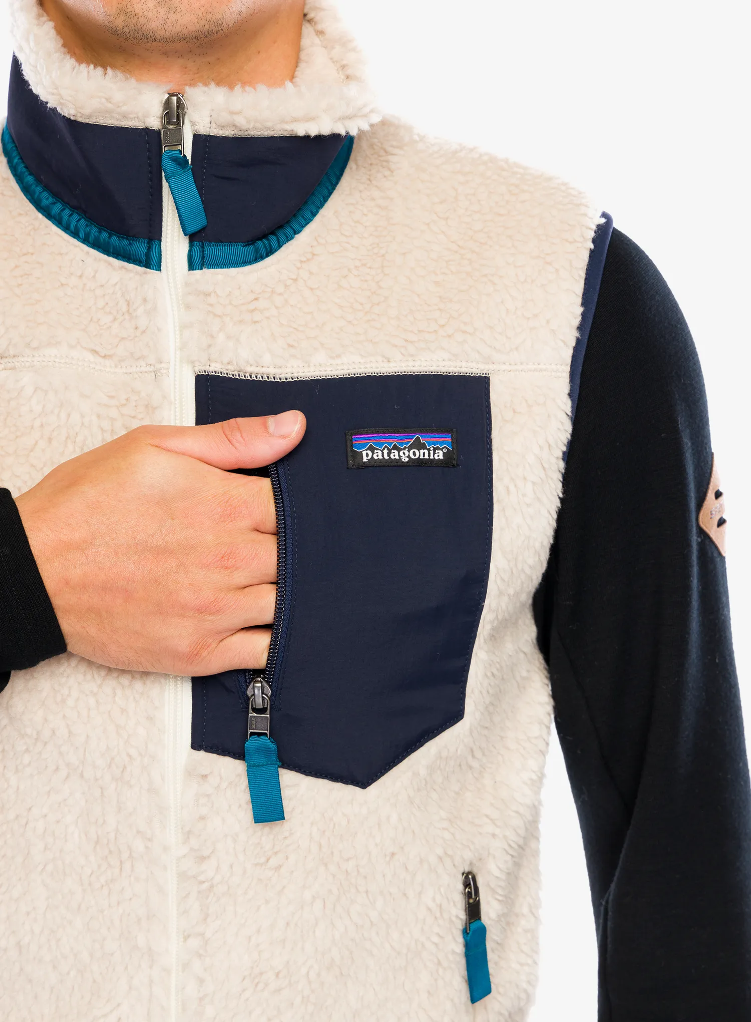 Prsluk Patagonia Classic Retro-X Vest - natural