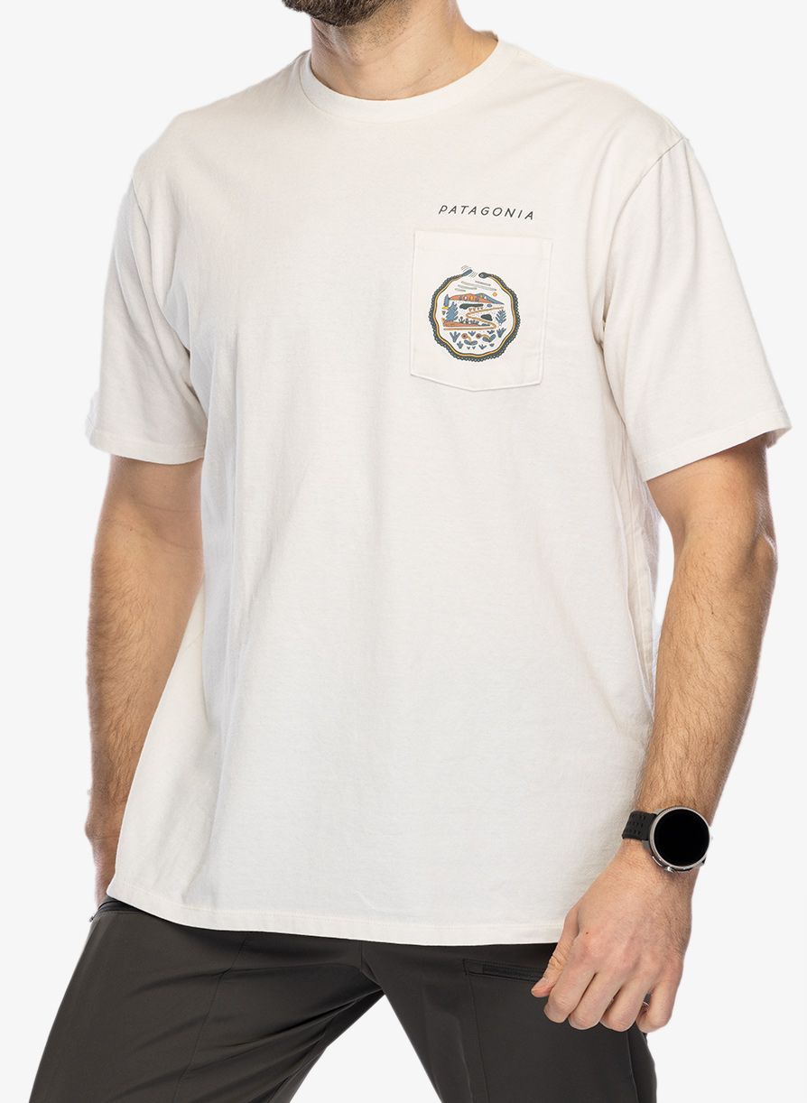 Pamučna majica Patagonia Commontrail Pocket Responsibili-Tee