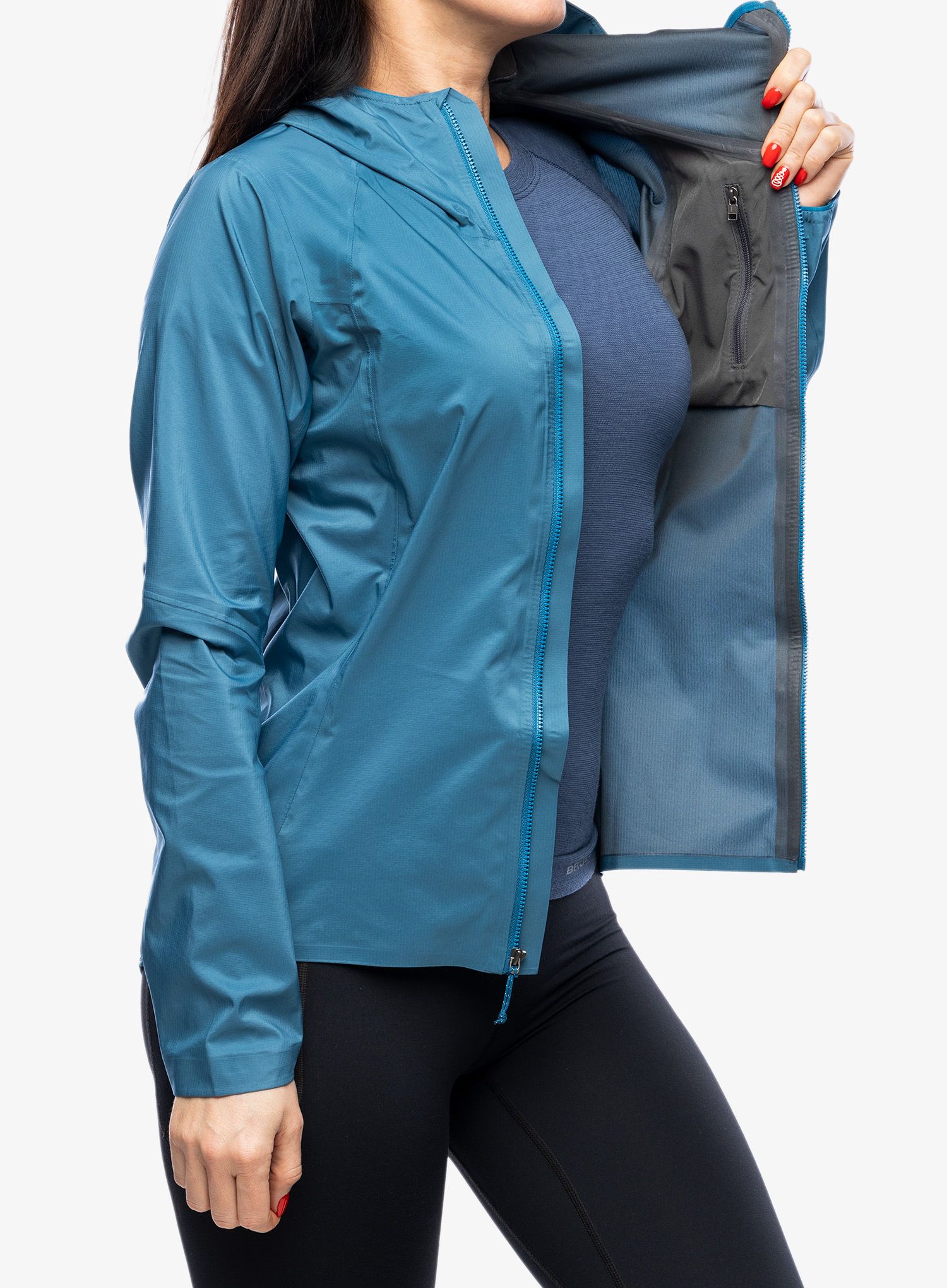 Ženska biciklistička jakna Patagonia Dirt Roamer Jacket - steller blue