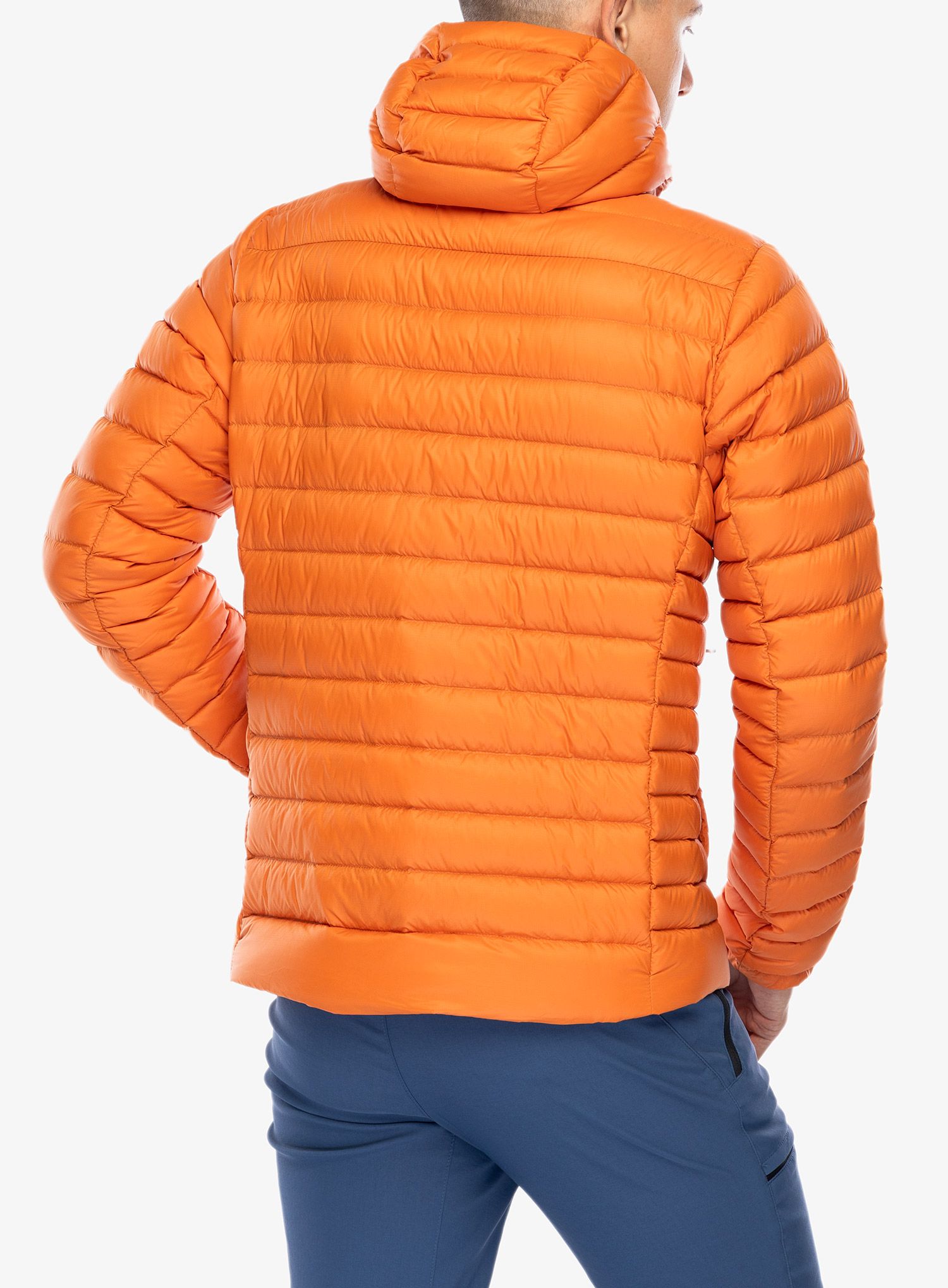 Pernata jakna Patagonia Down Sweater Hoody - redtail rust
