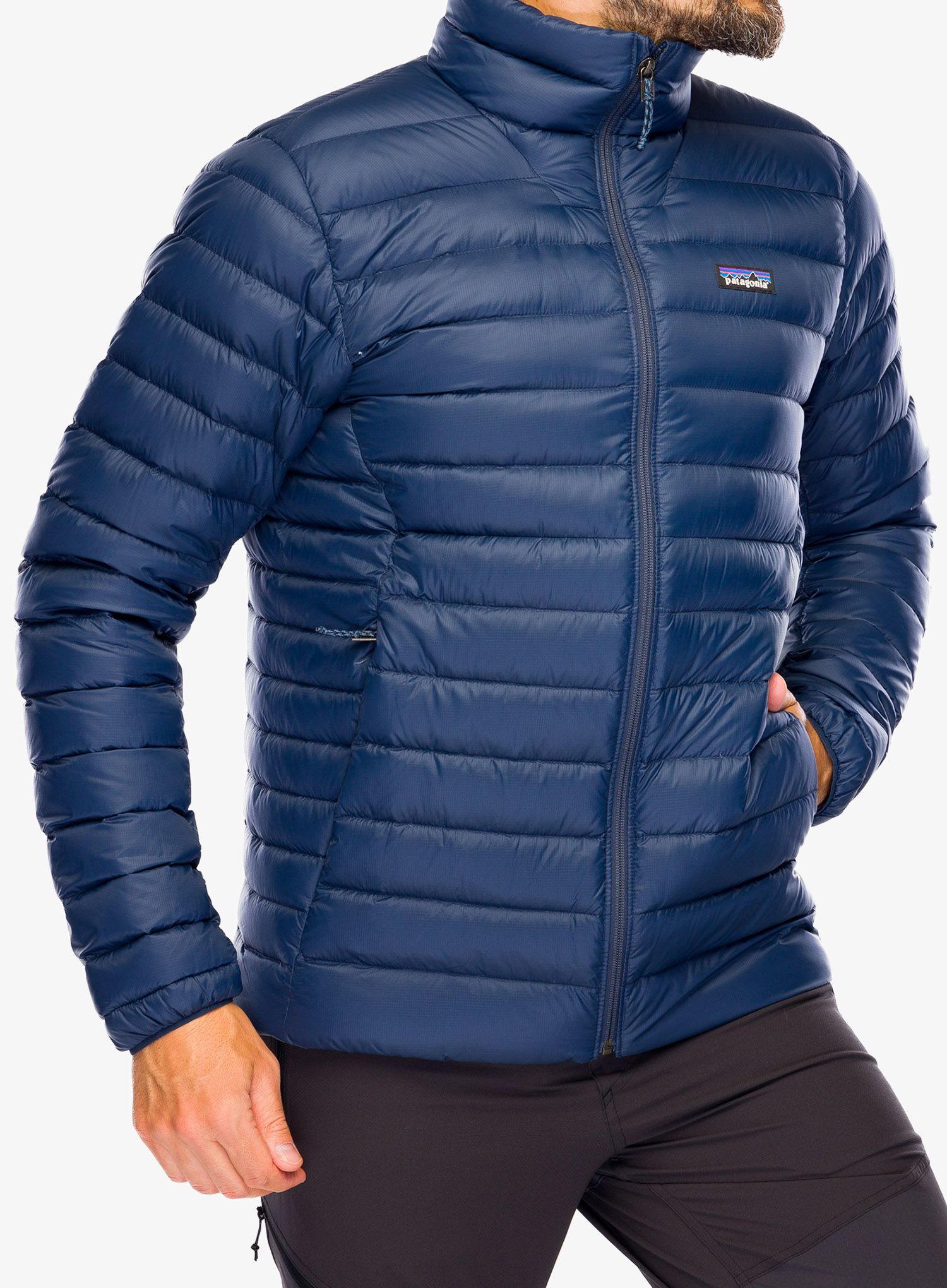 Pernata jakna Patagonia Down Sweater - new navy