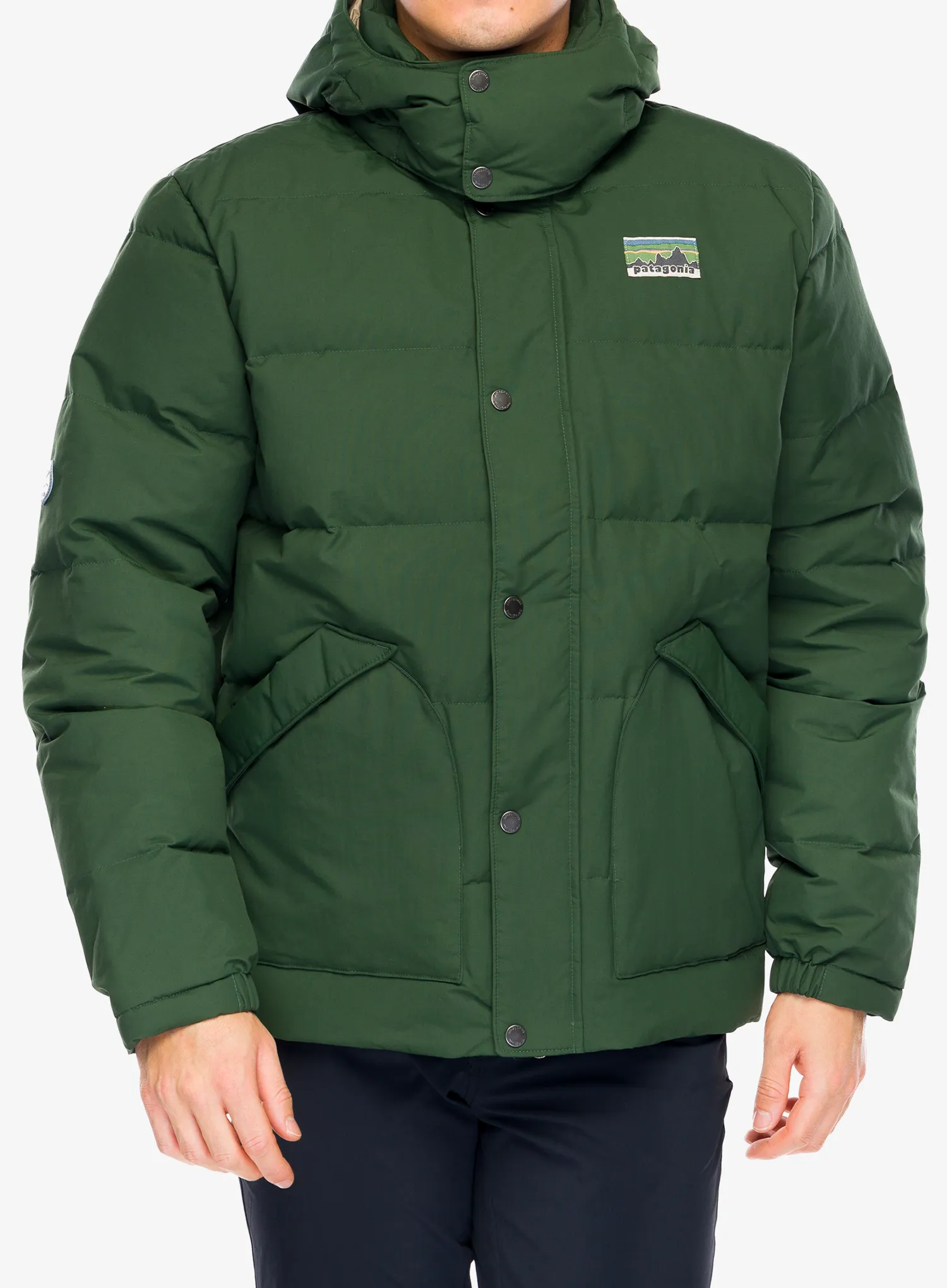 Pernata jakna Patagonia Downdrift Jacket - torrey pine green