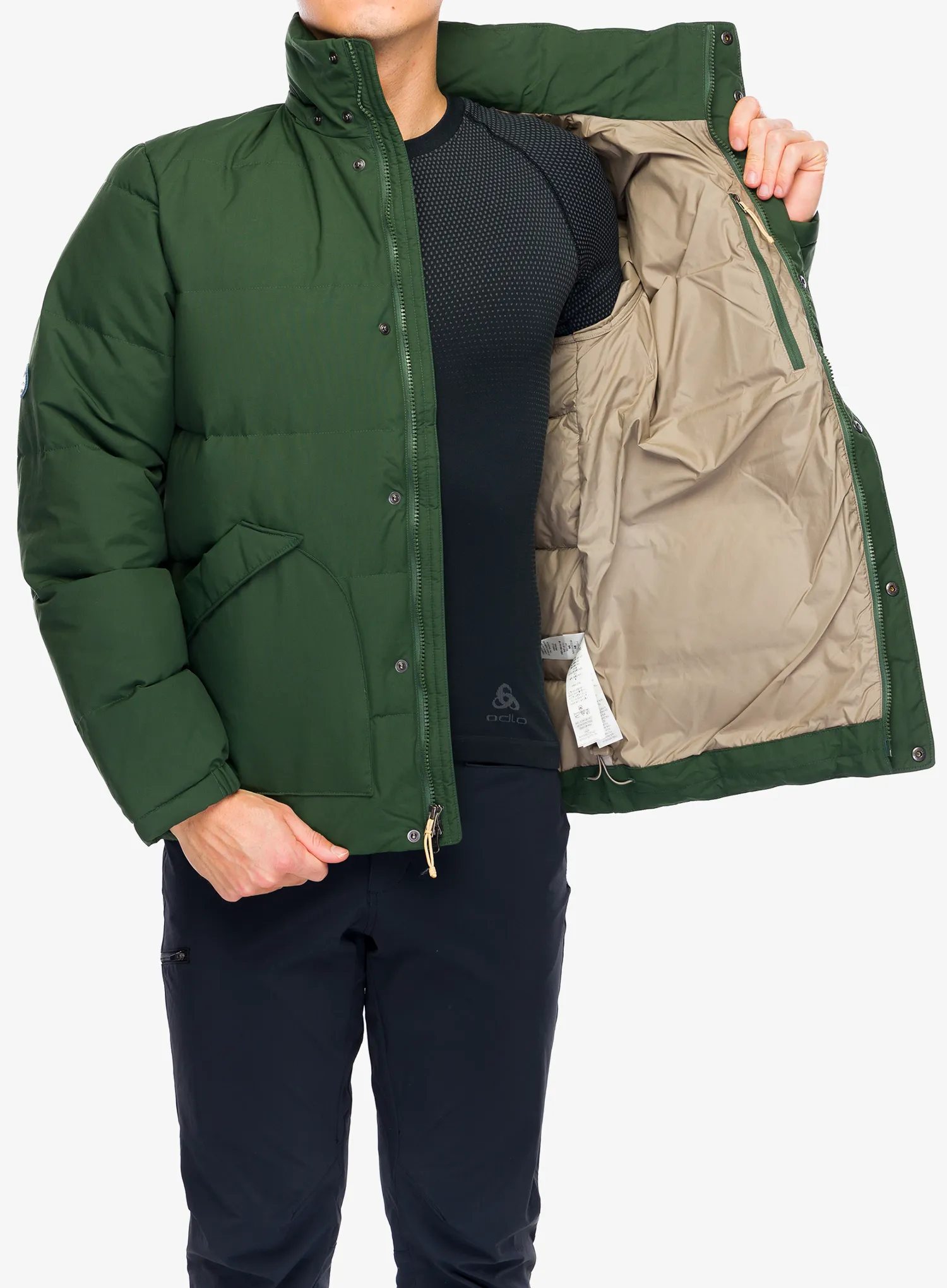 Pernata jakna Patagonia Downdrift Jacket - torrey pine green