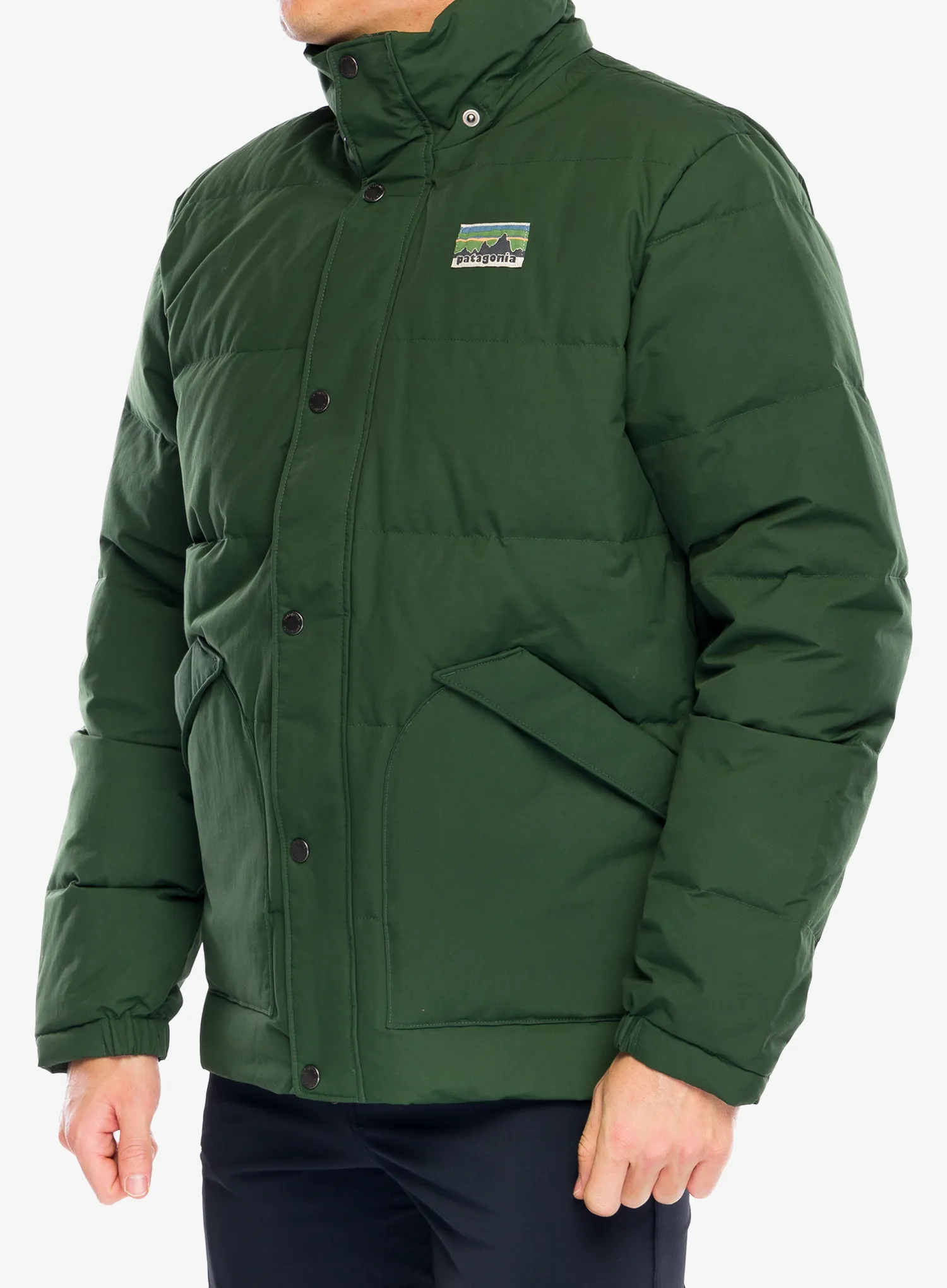 Pernata jakna Patagonia Downdrift Jacket - torrey pine green