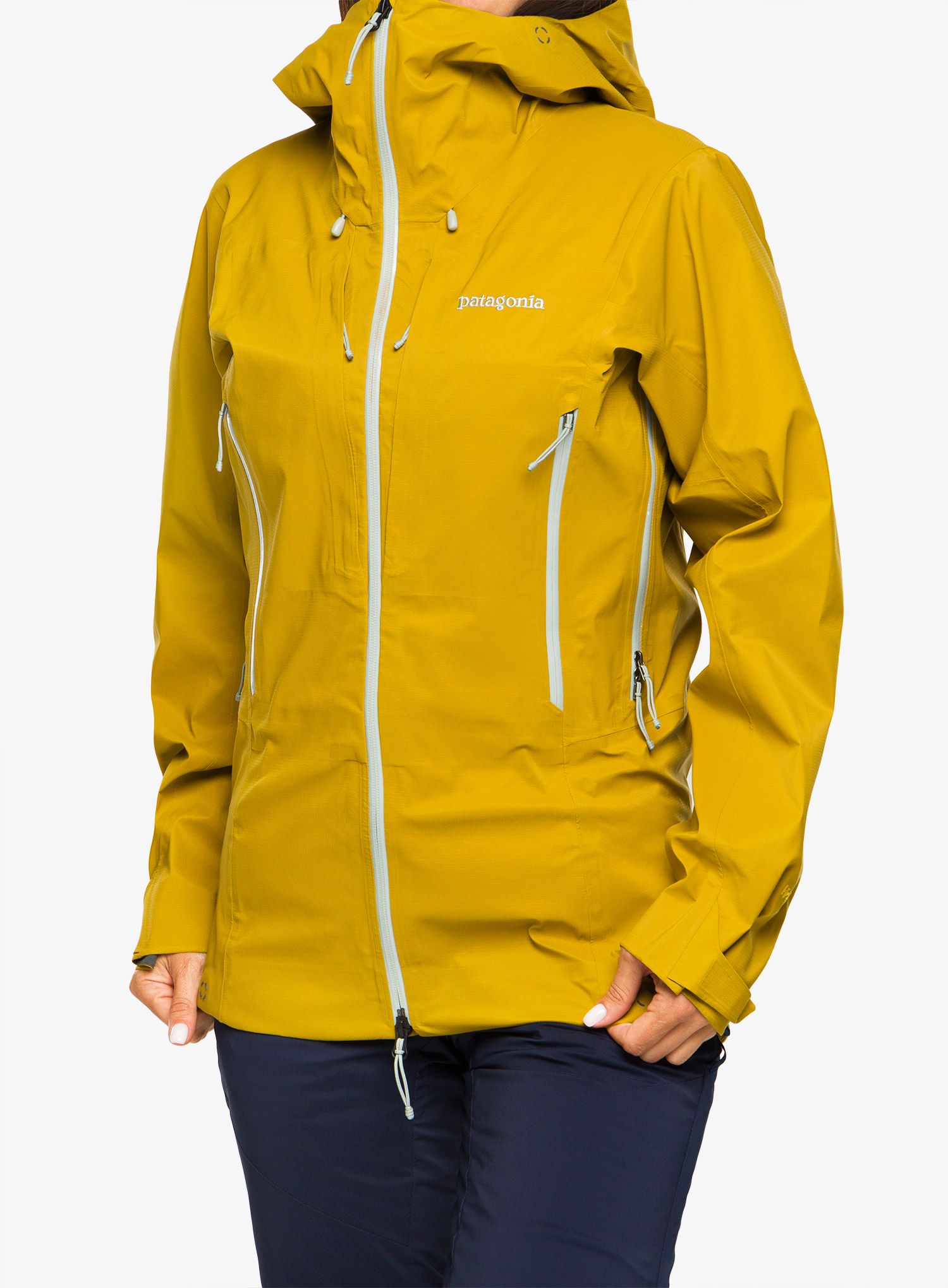 Ženska jakna s membranom Patagonia Dual Aspect Jacket - cosmic gold