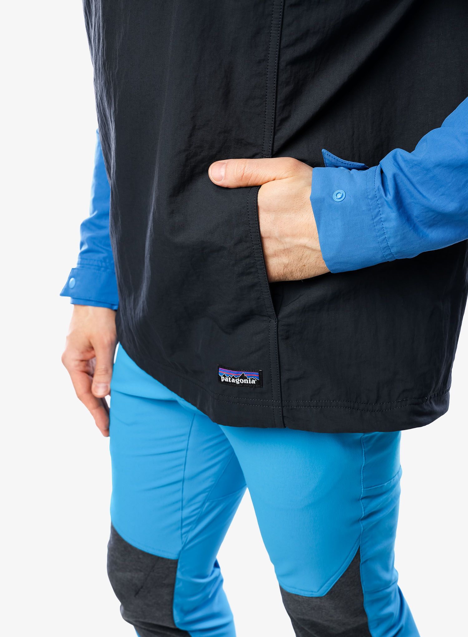 Vjetrovka Patagonia Isthmus Anorak - endless blue