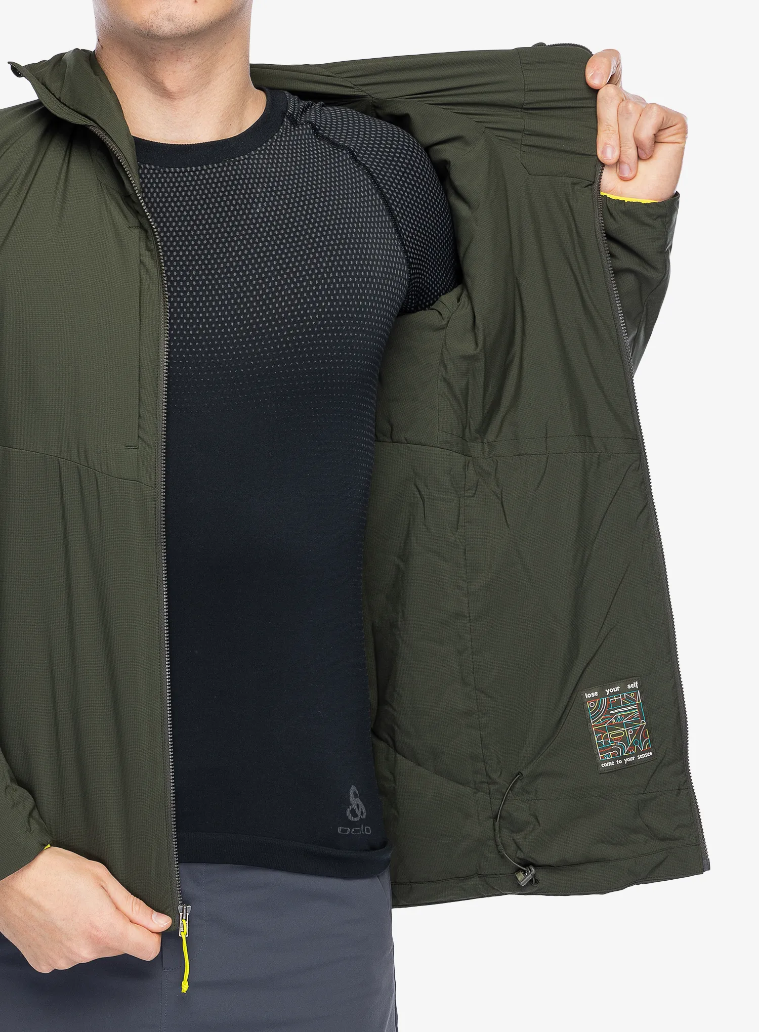 Jakna s postavom Patagonia Nano-Air Hoody - pine needle green