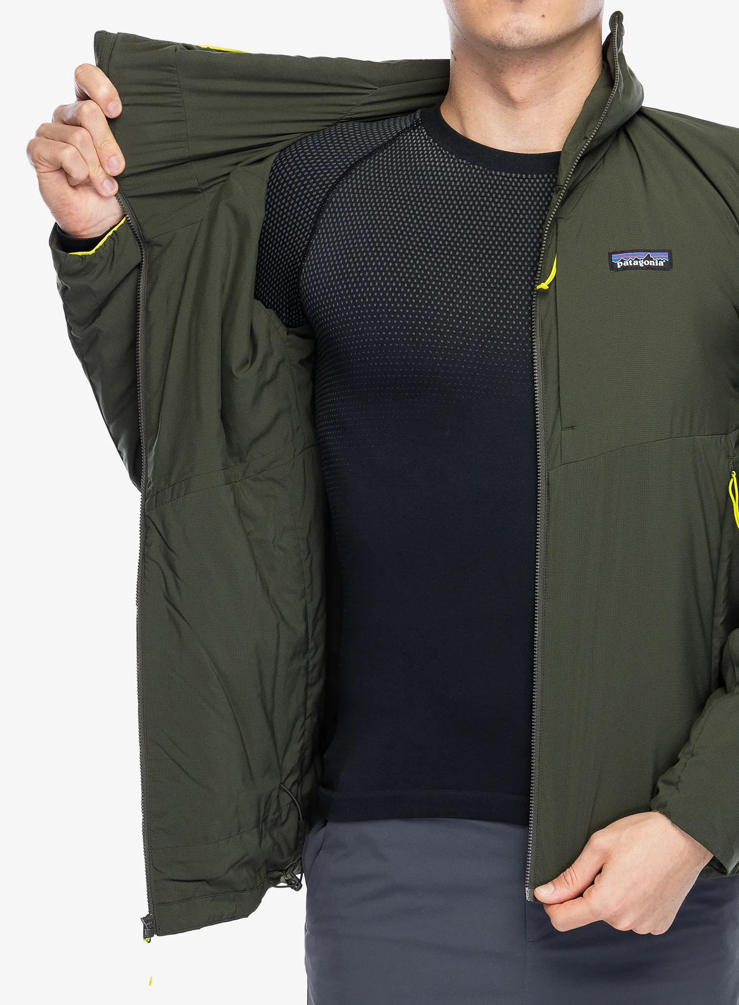 Jakna s postavom Patagonia Nano-Air Hoody - pine needle green