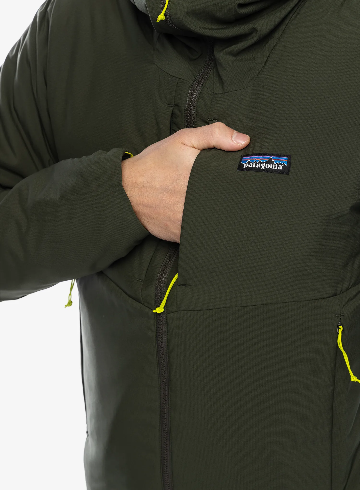Jakna s postavom Patagonia Nano-Air Hoody - pine needle green