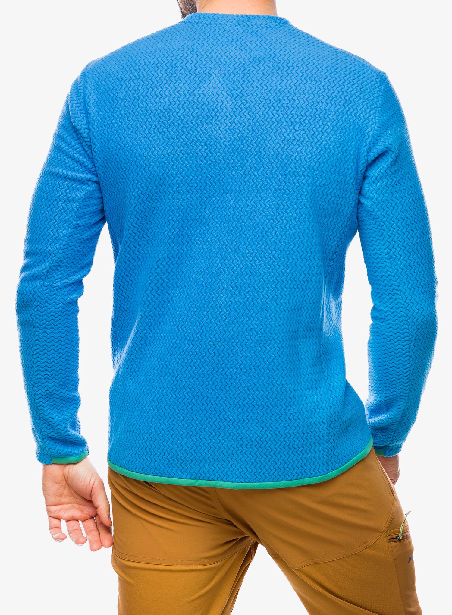 Dukserica Patagonia R1 Air Crew - vessel blue