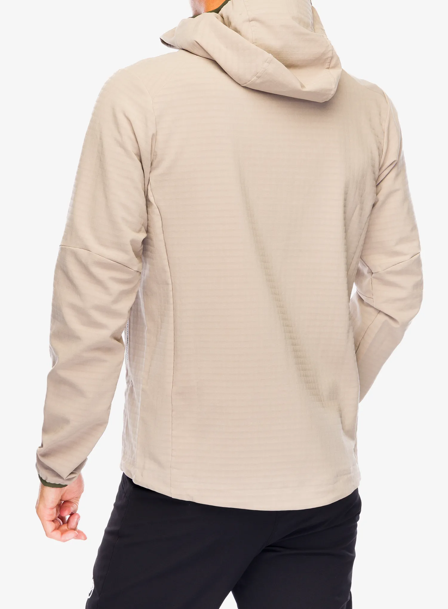 Softshell jakna Patagonia R1 TechFace Hoody - seabird grey