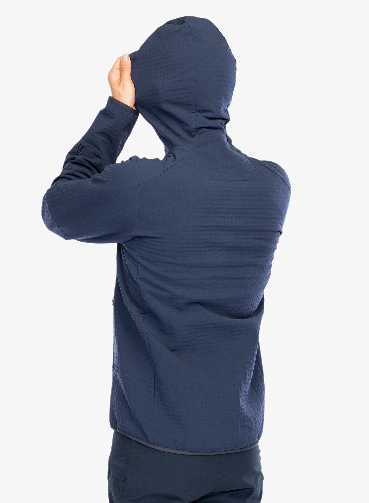 Softshell jakna Patagonia R2 TechFace Hoody - new navy