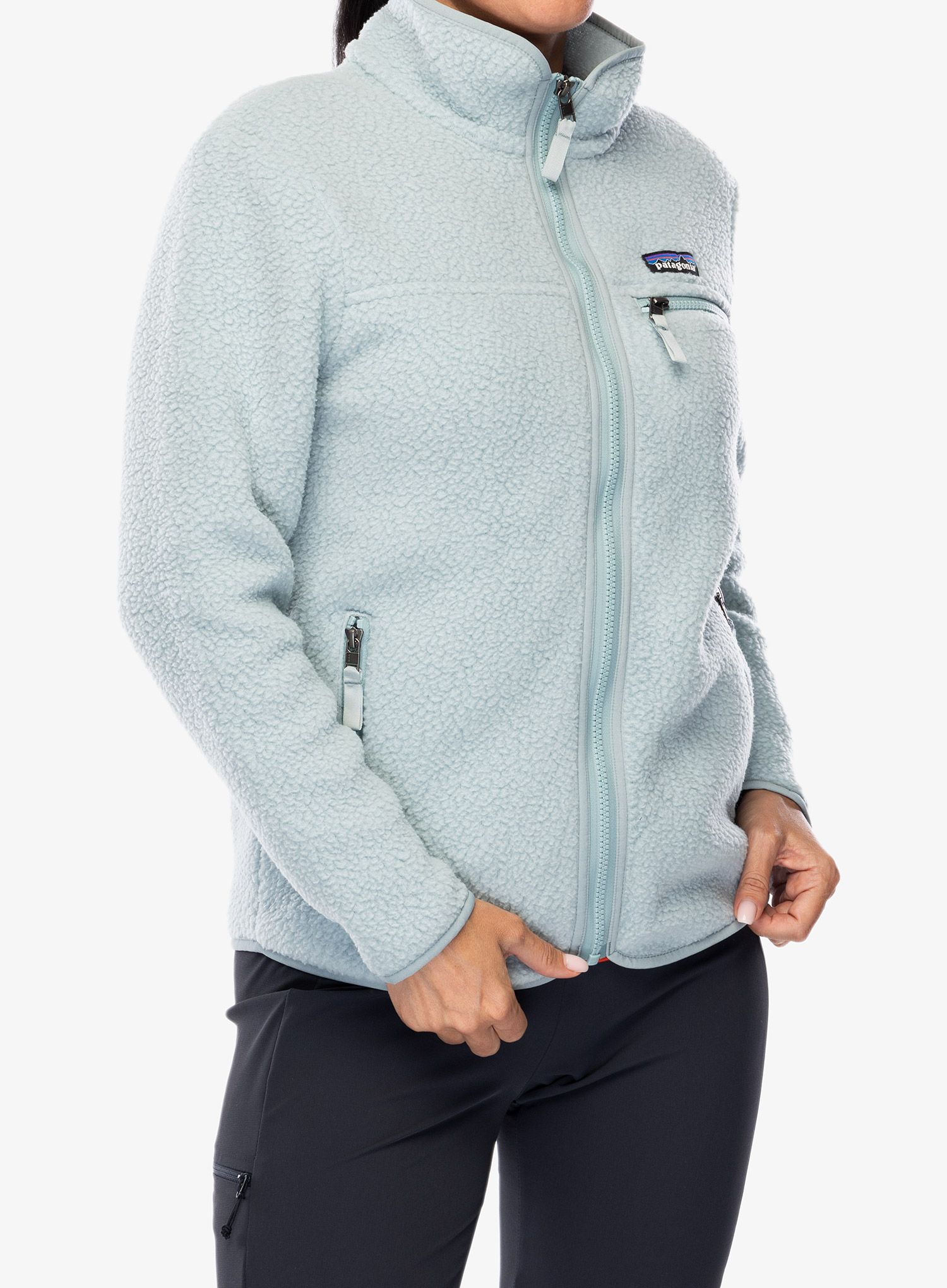 Ženska jakna od flisa Patagonia Retro Pile Jacket - thermal blue