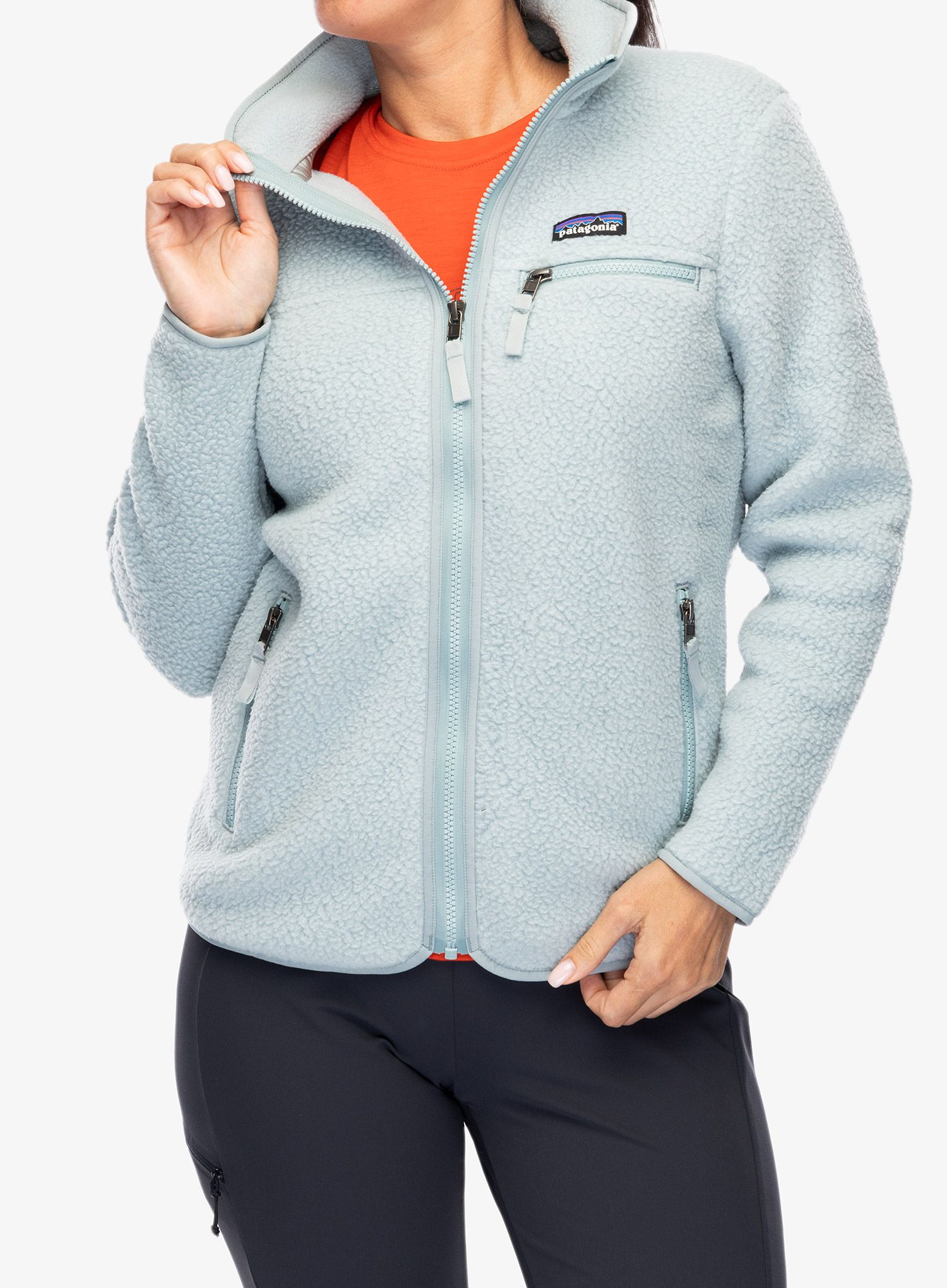 Ženska jakna od flisa Patagonia Retro Pile Jacket - thermal blue