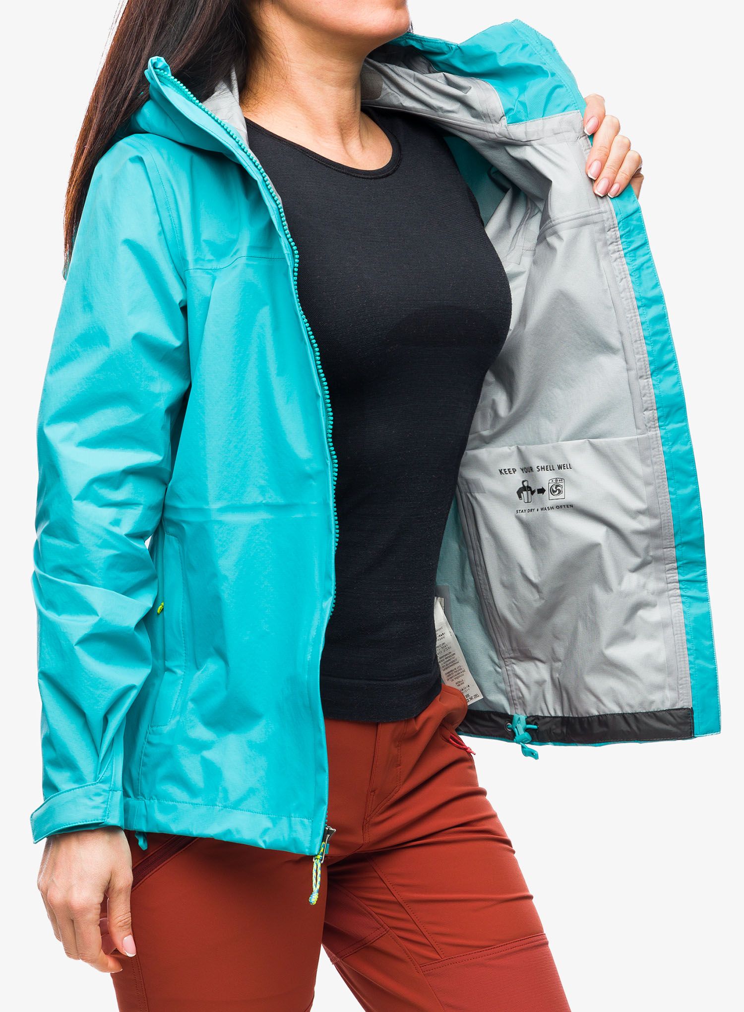 Ženska kišna jakna Patagonia Torrentshell 3L Jacket - subtidal blue