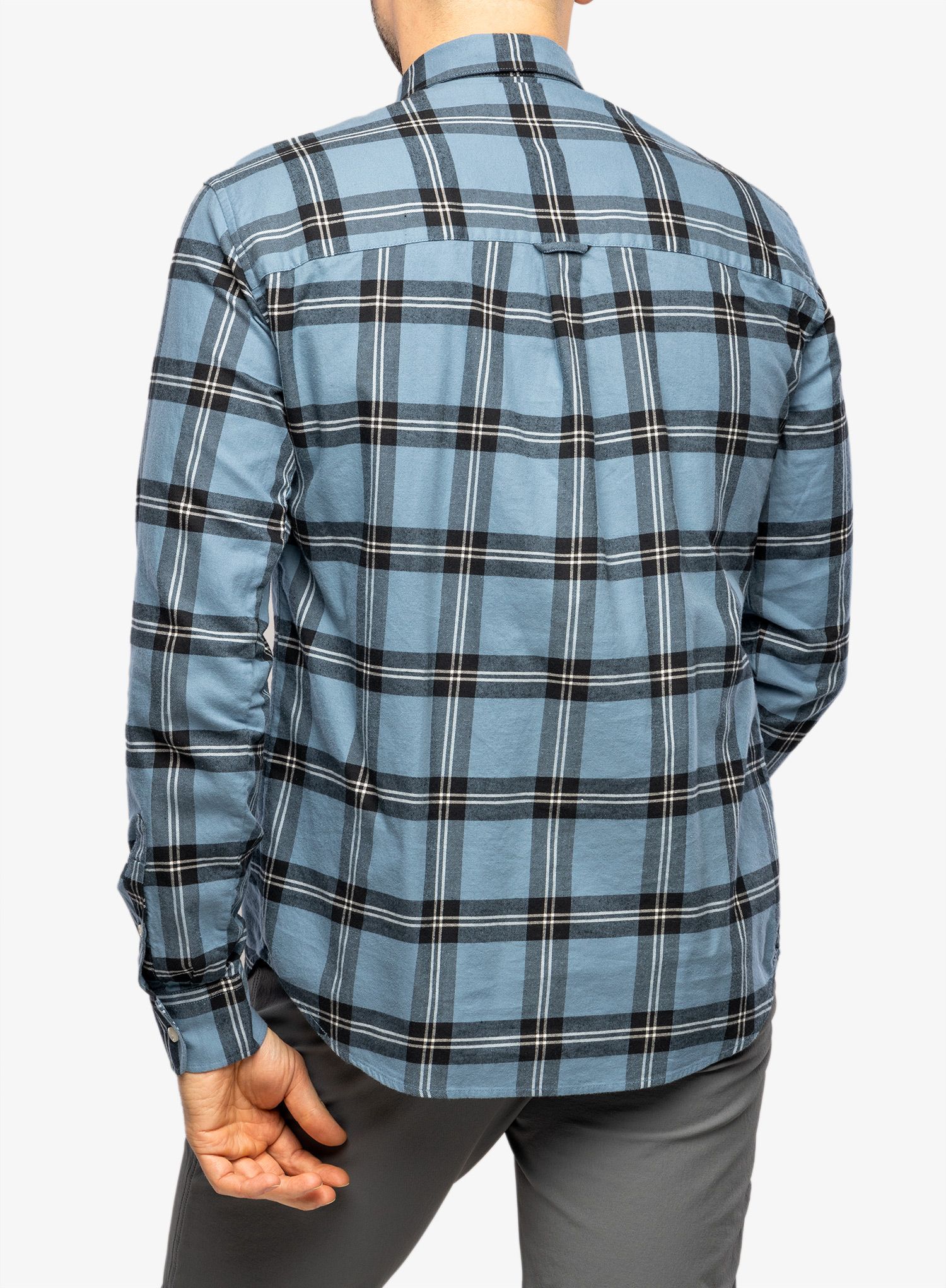 Košulja Peak Performance Moment Flannel Shirt - blue check
