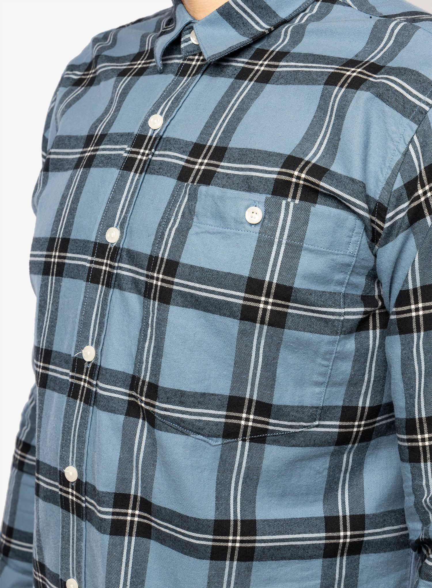 Košulja Peak Performance Moment Flannel Shirt - blue check